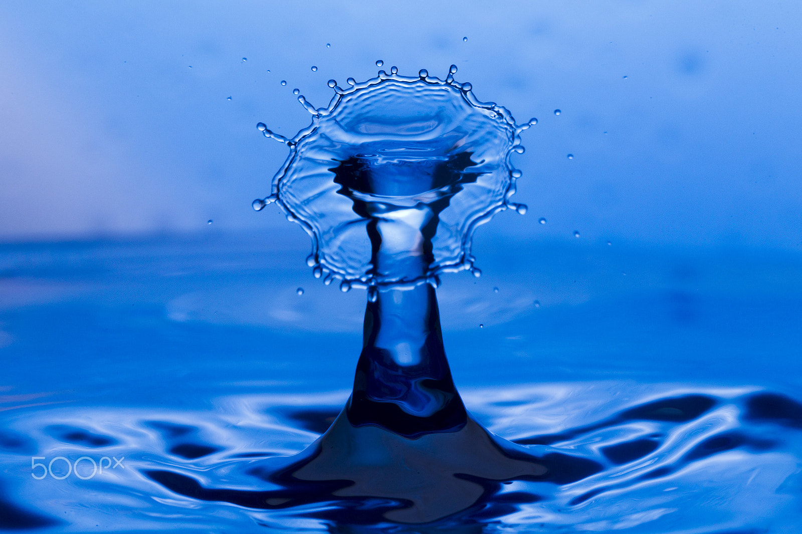 Canon EF 100mm F2.8L Macro IS USM sample photo. Drops, sprays, splashes of water on a colorful background photography