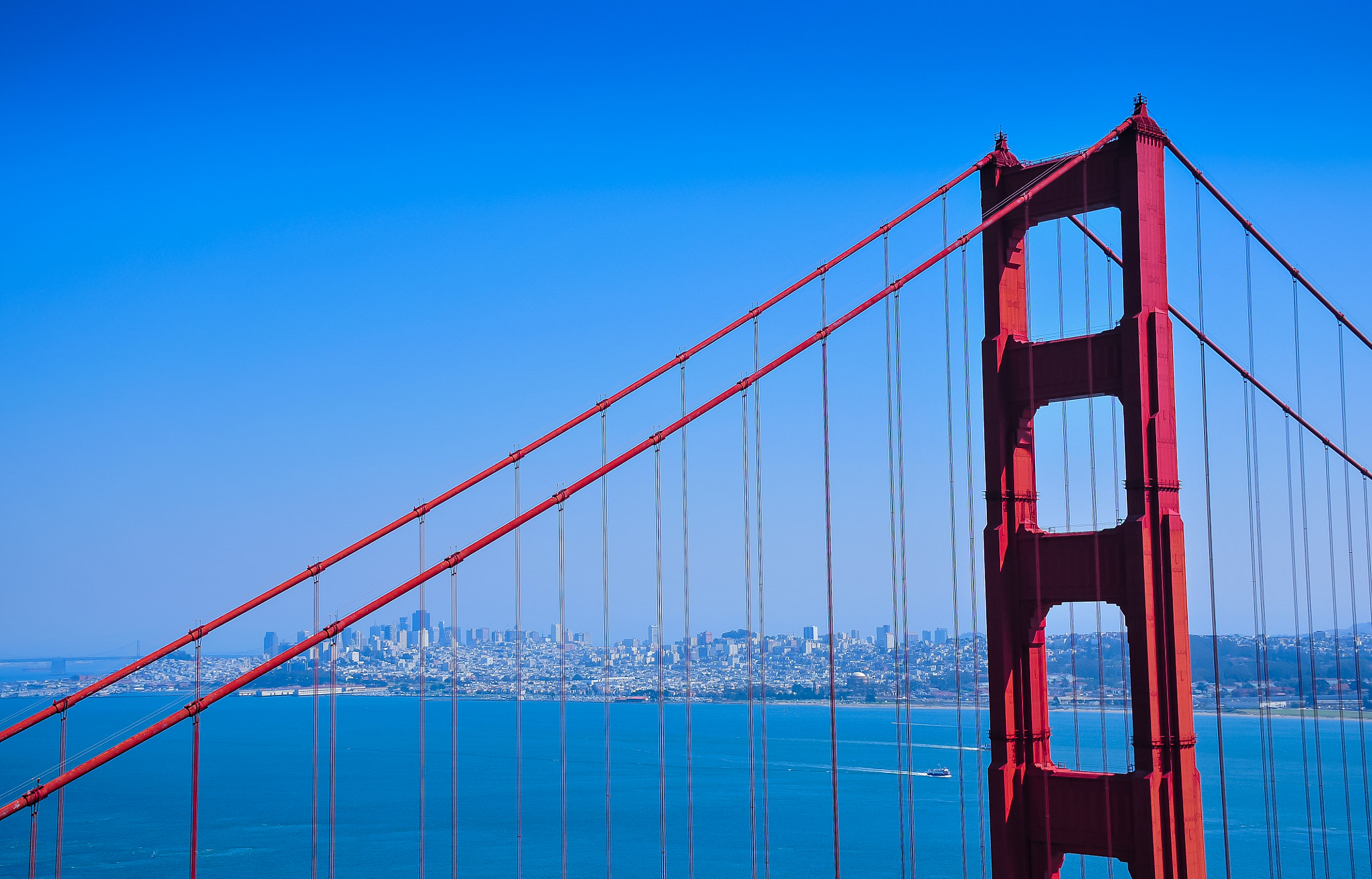 Nikon D300 sample photo. A view of the golden gate bridge. photography