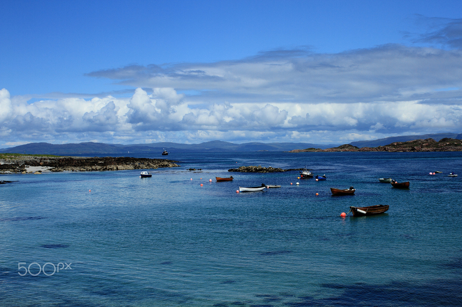 Canon EOS 7D sample photo. Iona harbour photography
