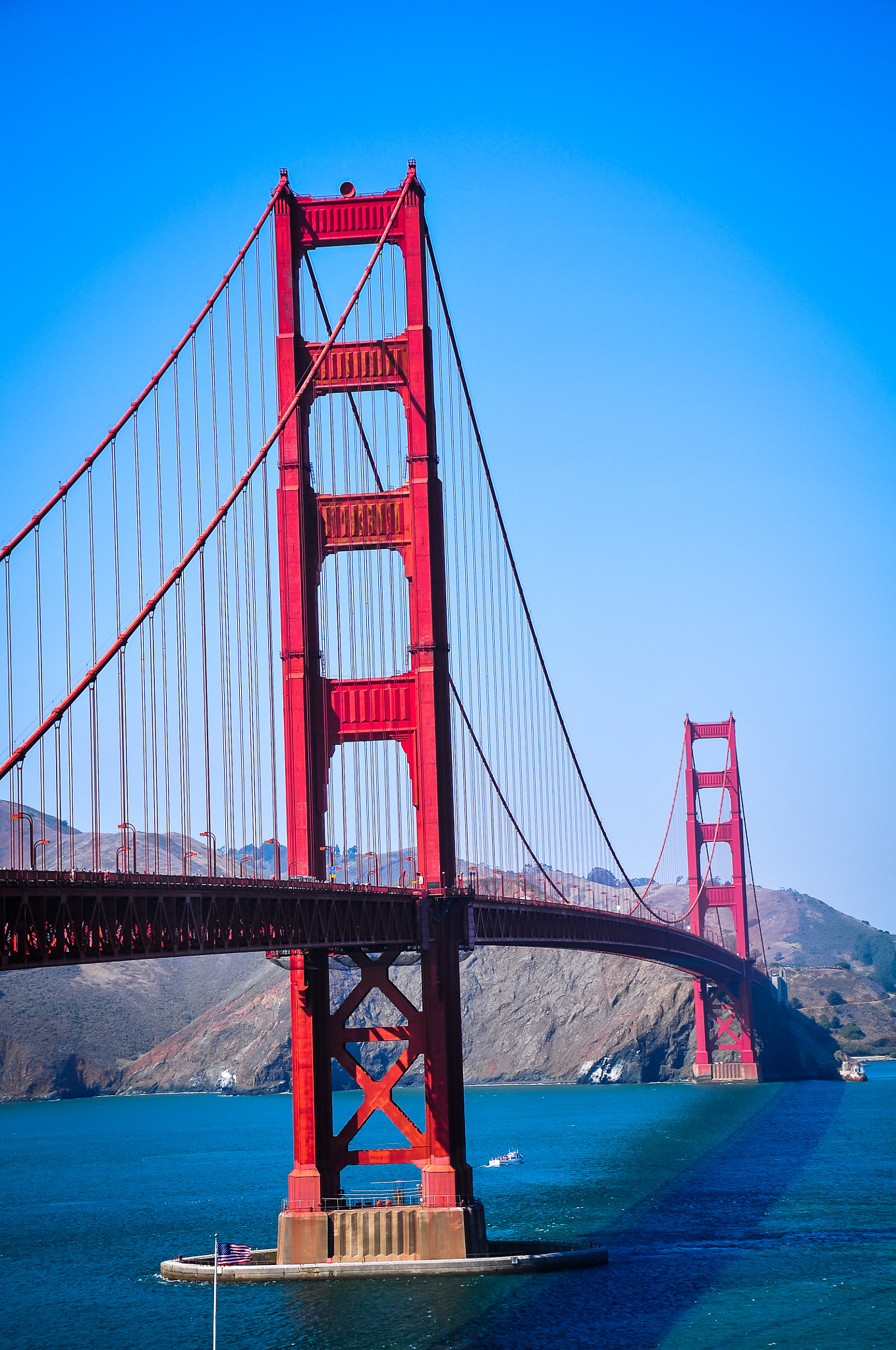 Nikon D300 sample photo. A view of the golden gate bridge. photography