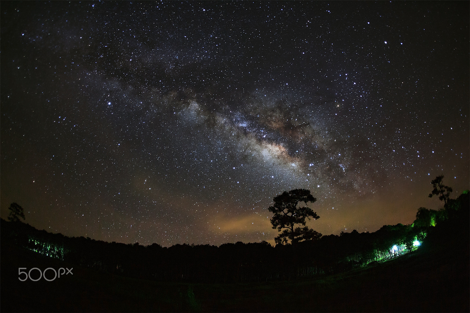 Canon EOS 5D Mark II sample photo. Milky way at phu hin rong kla national park photography