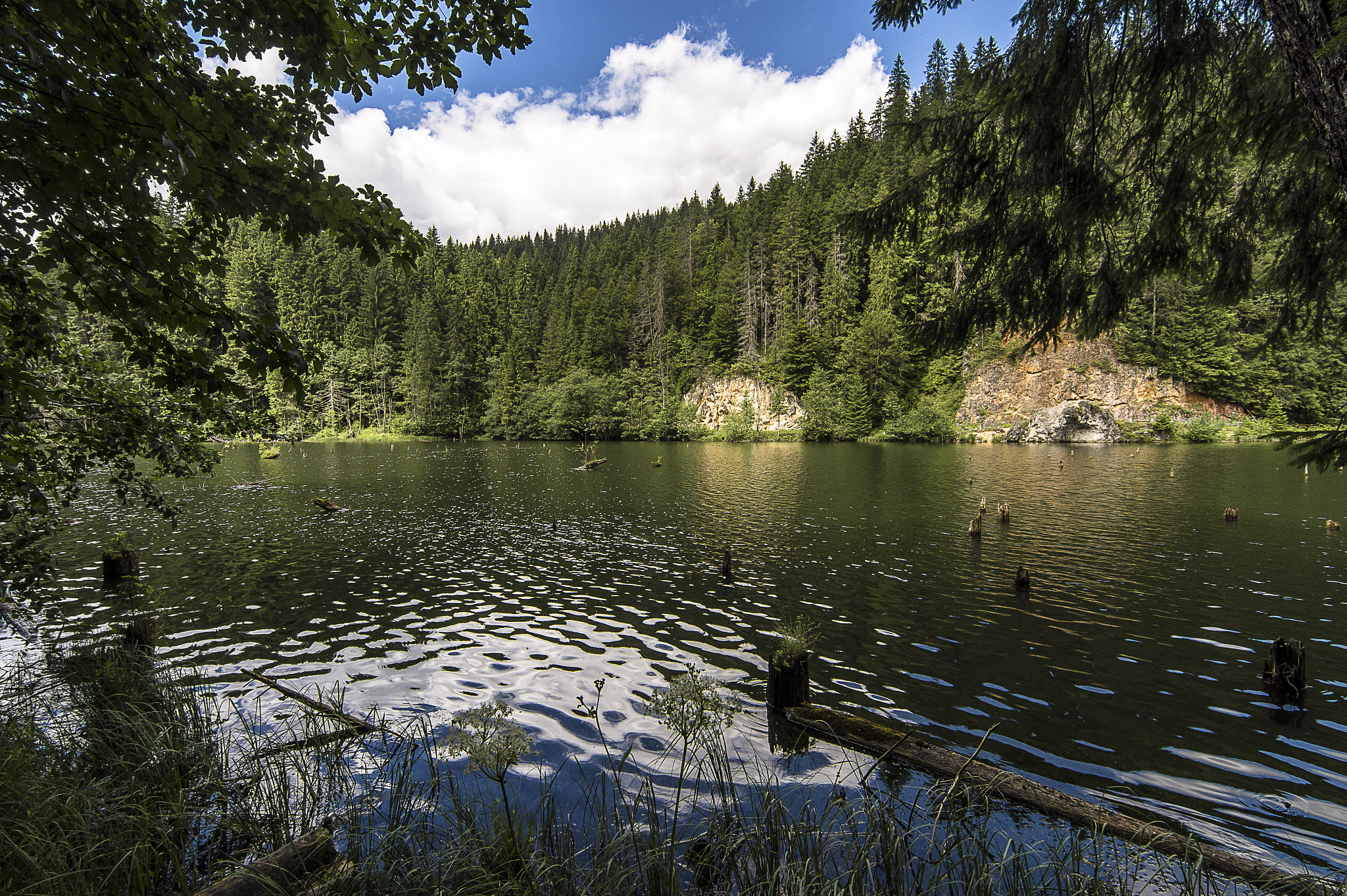 Sony SLT-A58 + 20mm F2.8 sample photo. Killer lake photography