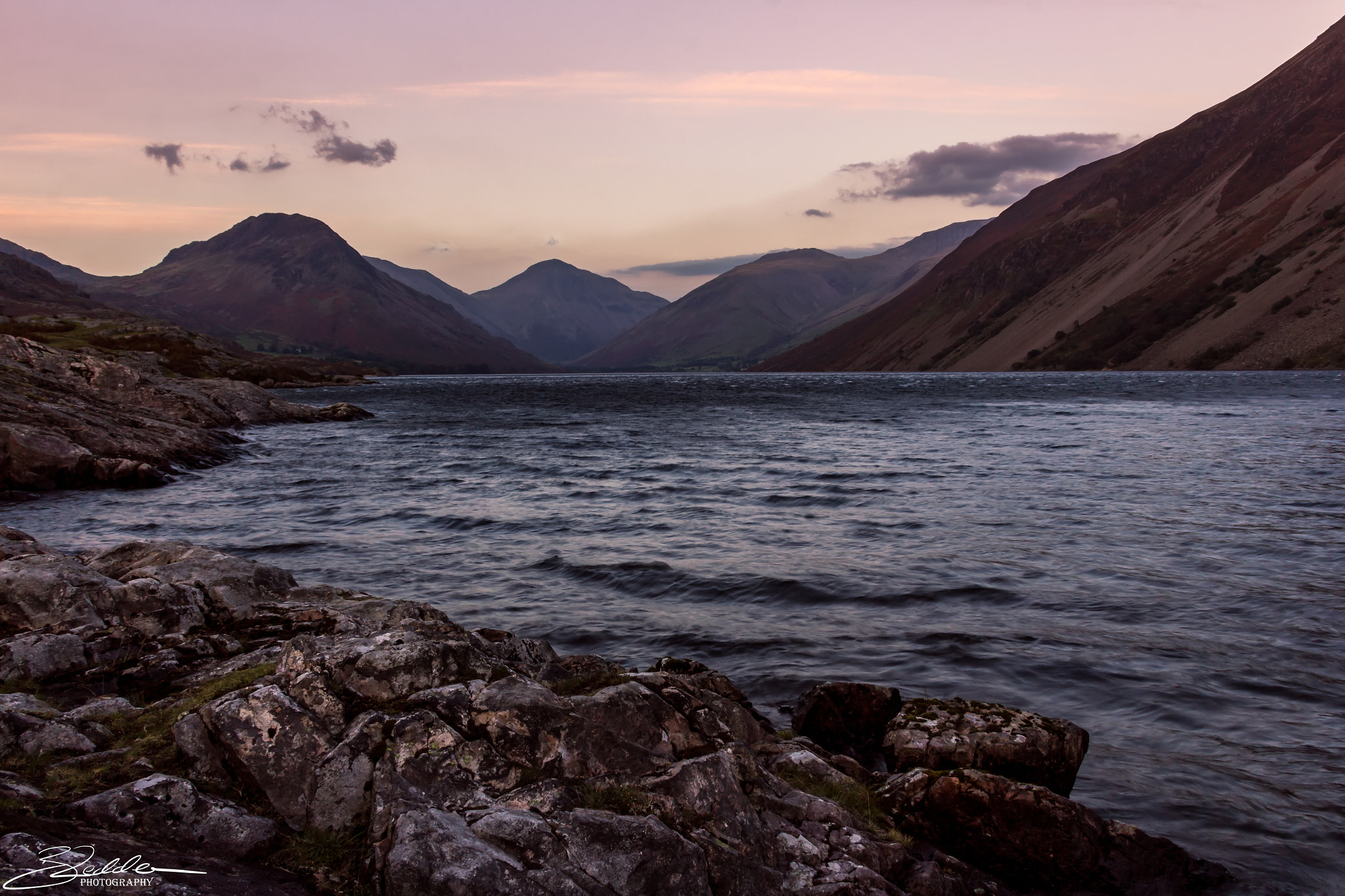 Canon EOS 60D sample photo. Wastwater sunset photography