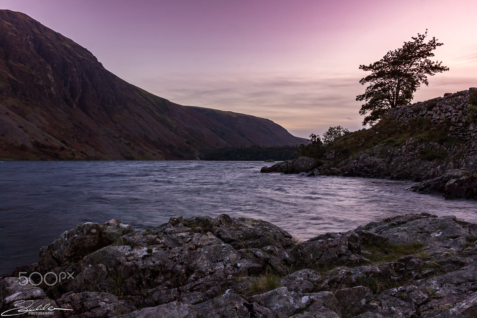 Canon EOS 60D sample photo. Wastwater sunset photography