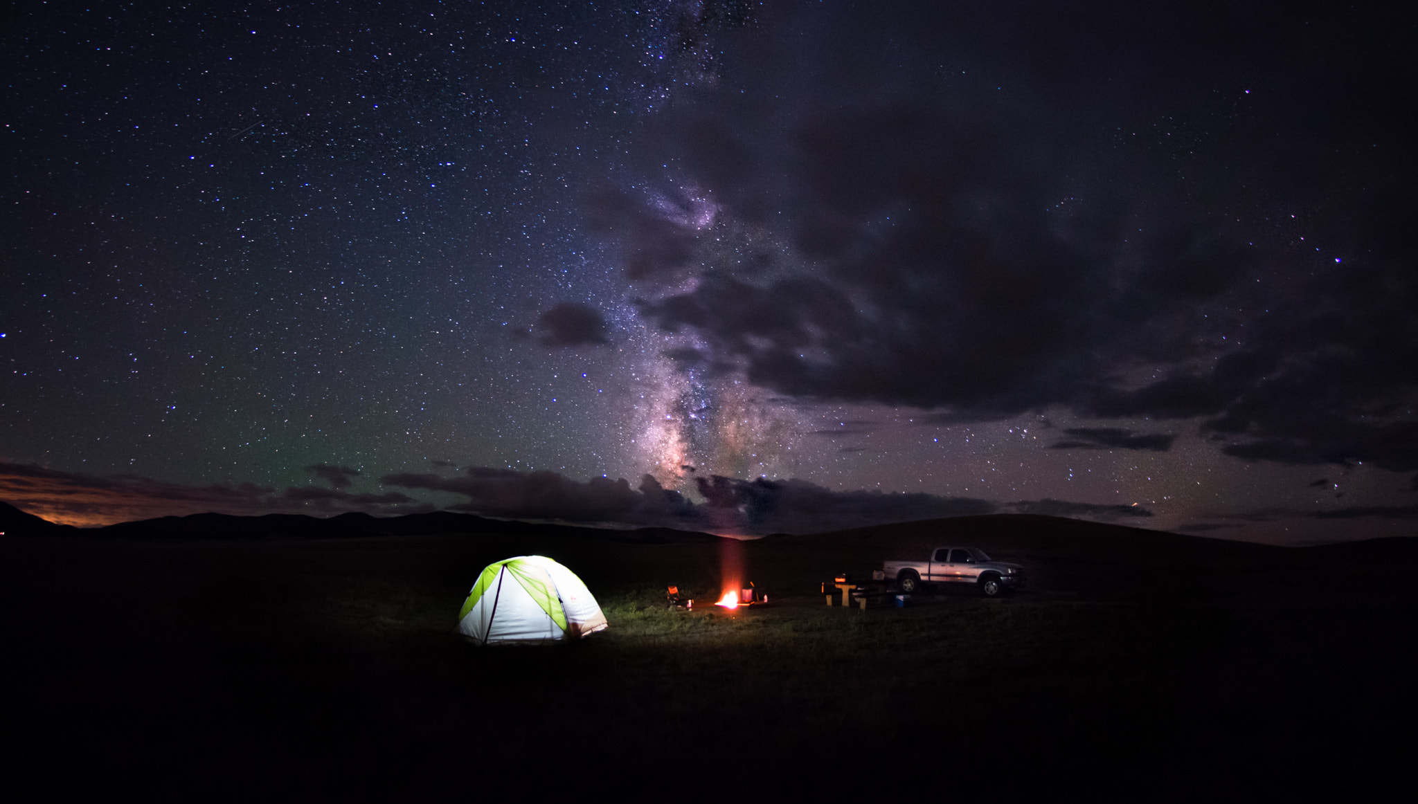 Nikon AF DX Fisheye-Nikkor 10.5mm F2.8G ED sample photo. Eleven mile astro photography