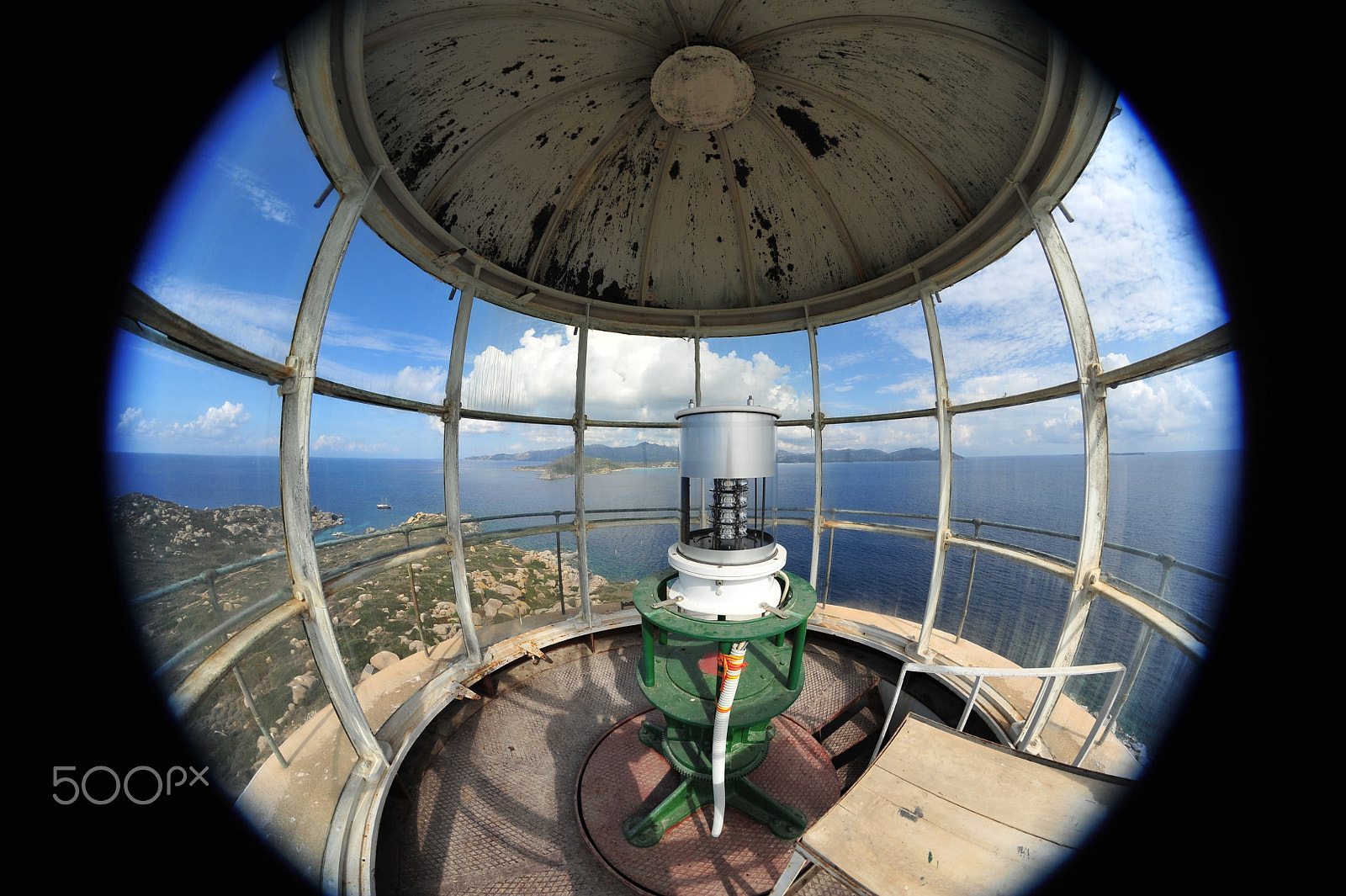 Samyang 8mm F3.5 Aspherical IF MC Fisheye sample photo. Panorama dal faro photography