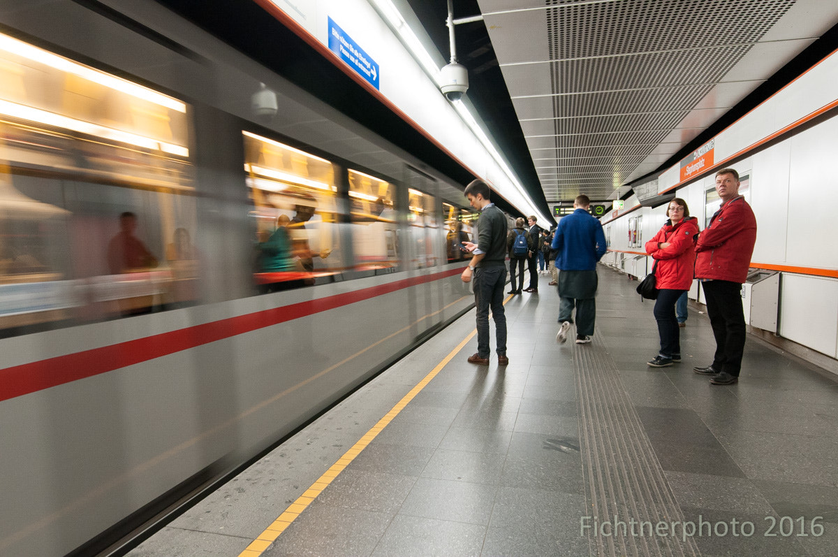 Tamron SP 15-30mm F2.8 Di VC USD sample photo. Vienna subway photography