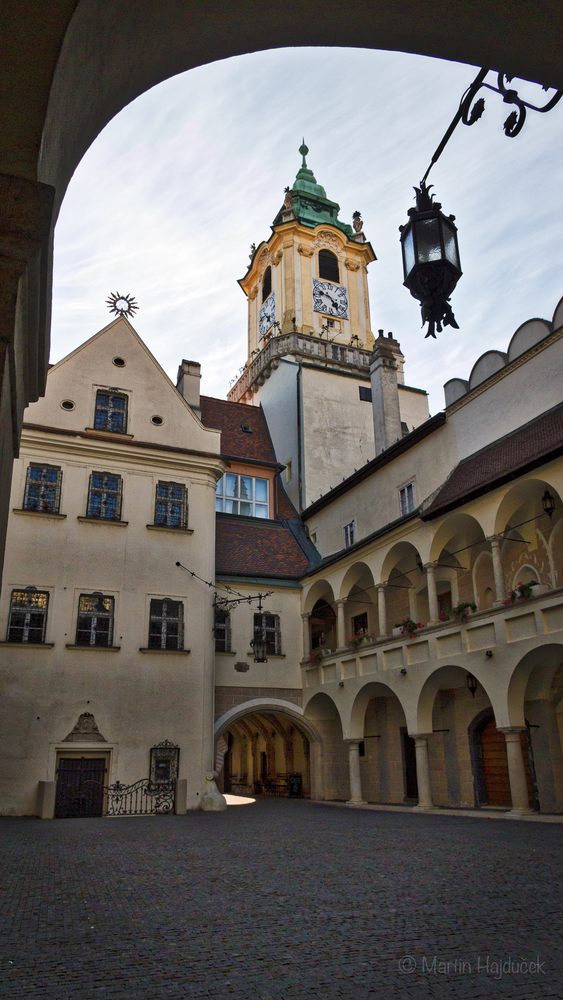 Olympus PEN E-PL3 sample photo. Bratislava old town hall photography