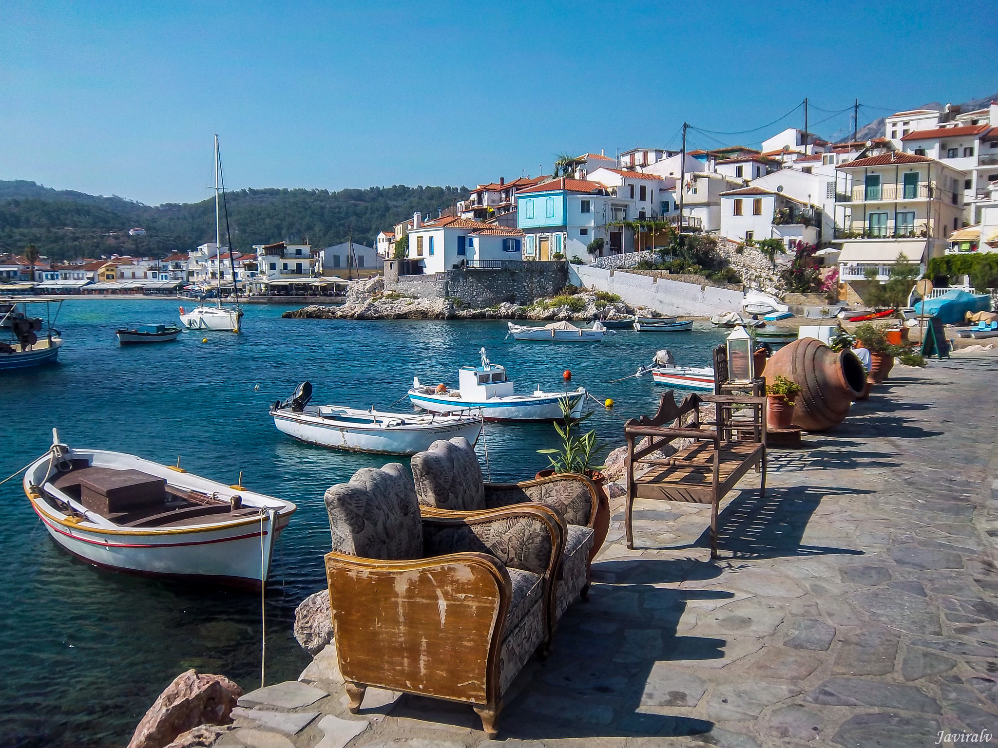 Kodak EasyShare M550 sample photo. Kokkari samos island photography