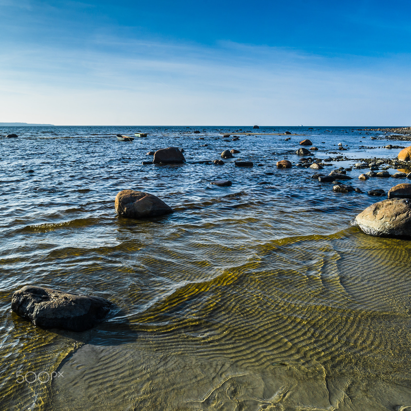 Samyang 14mm F2.8 ED AS IF UMC sample photo. Stones on the coast of the baltic sea photography