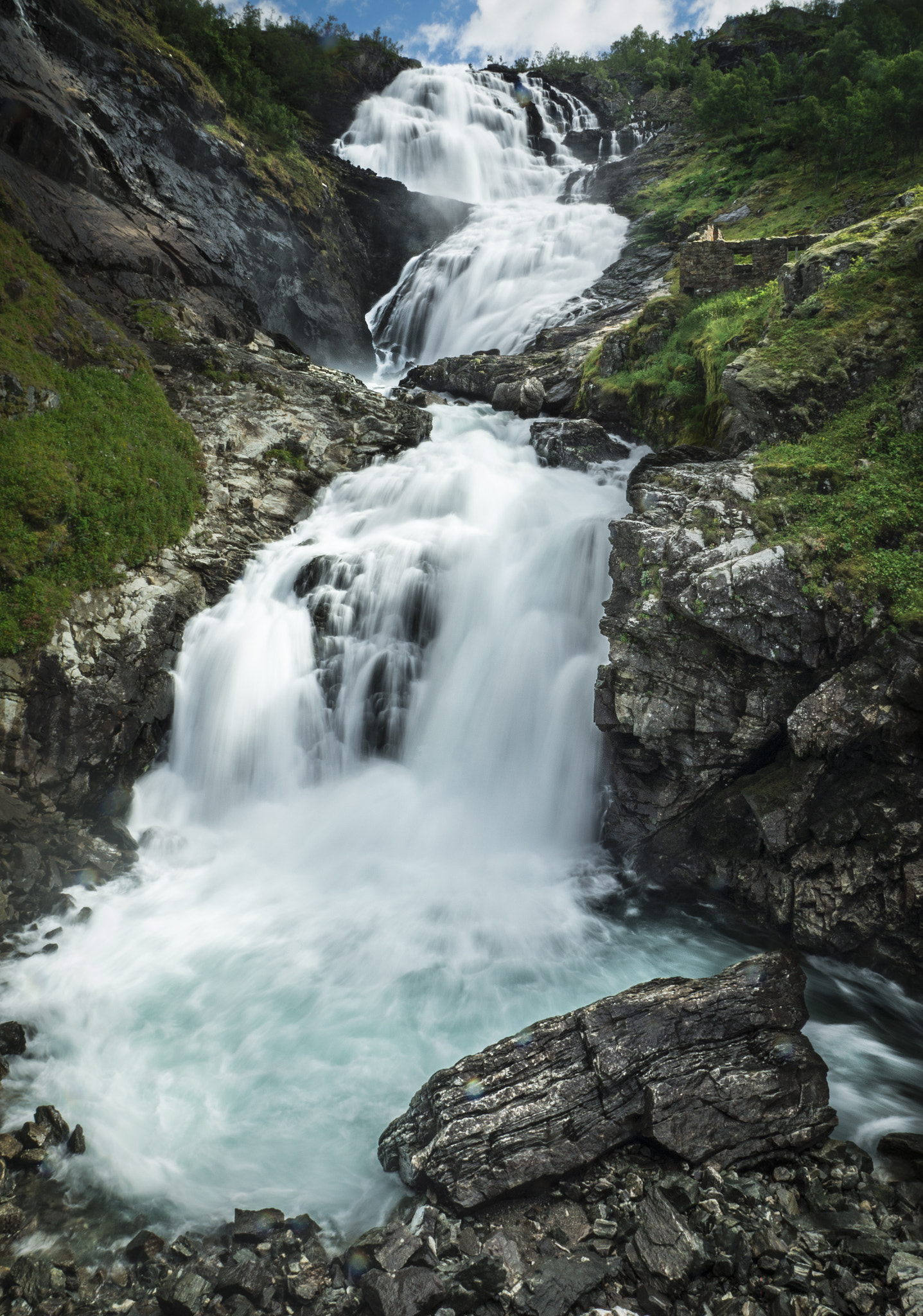 Sony SLT-A77 sample photo. The waterfall photography