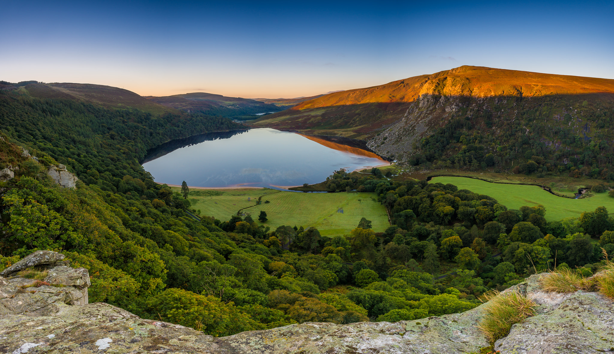 Nikon D610 + Nikon AF Nikkor 24mm F2.8D sample photo. Lough tay photography