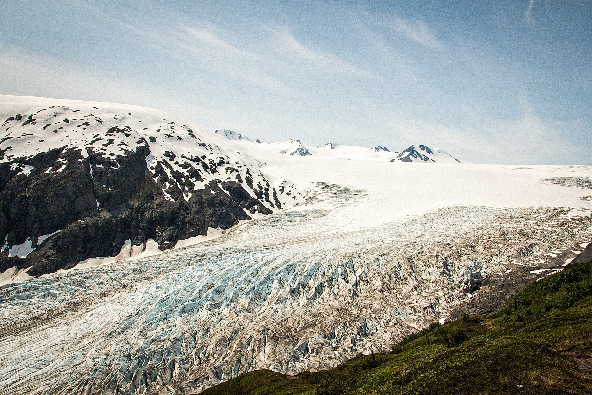 Sigma 18-250mm F3.5-6.3 DC OS HSM sample photo. Glacier photography