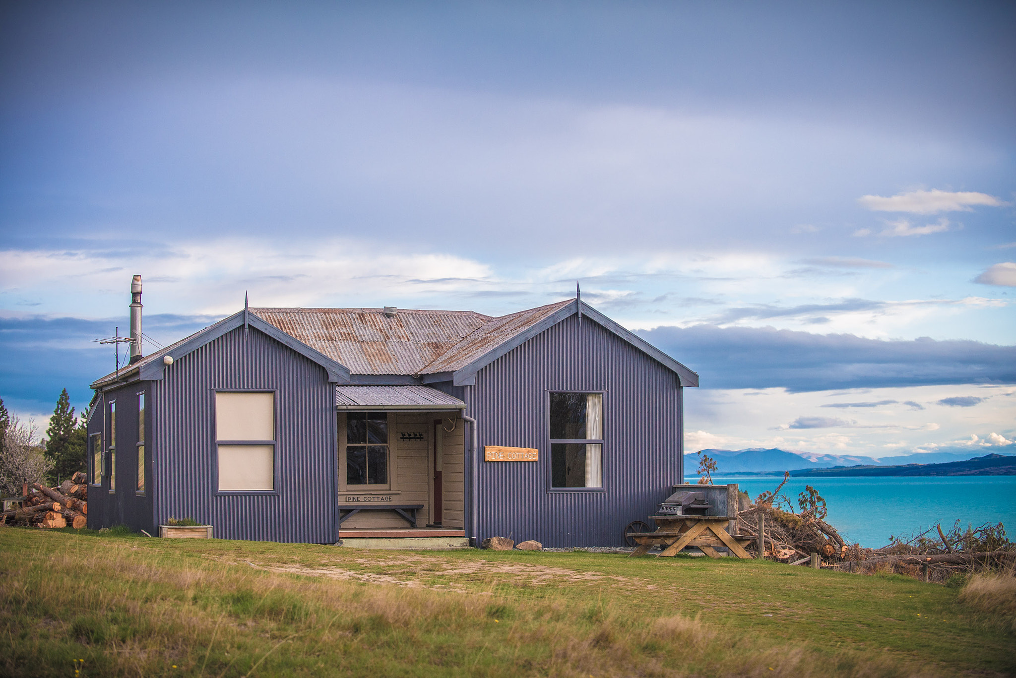 Nikon D600 sample photo. Braemar station shearers lodge @ mt cook photography