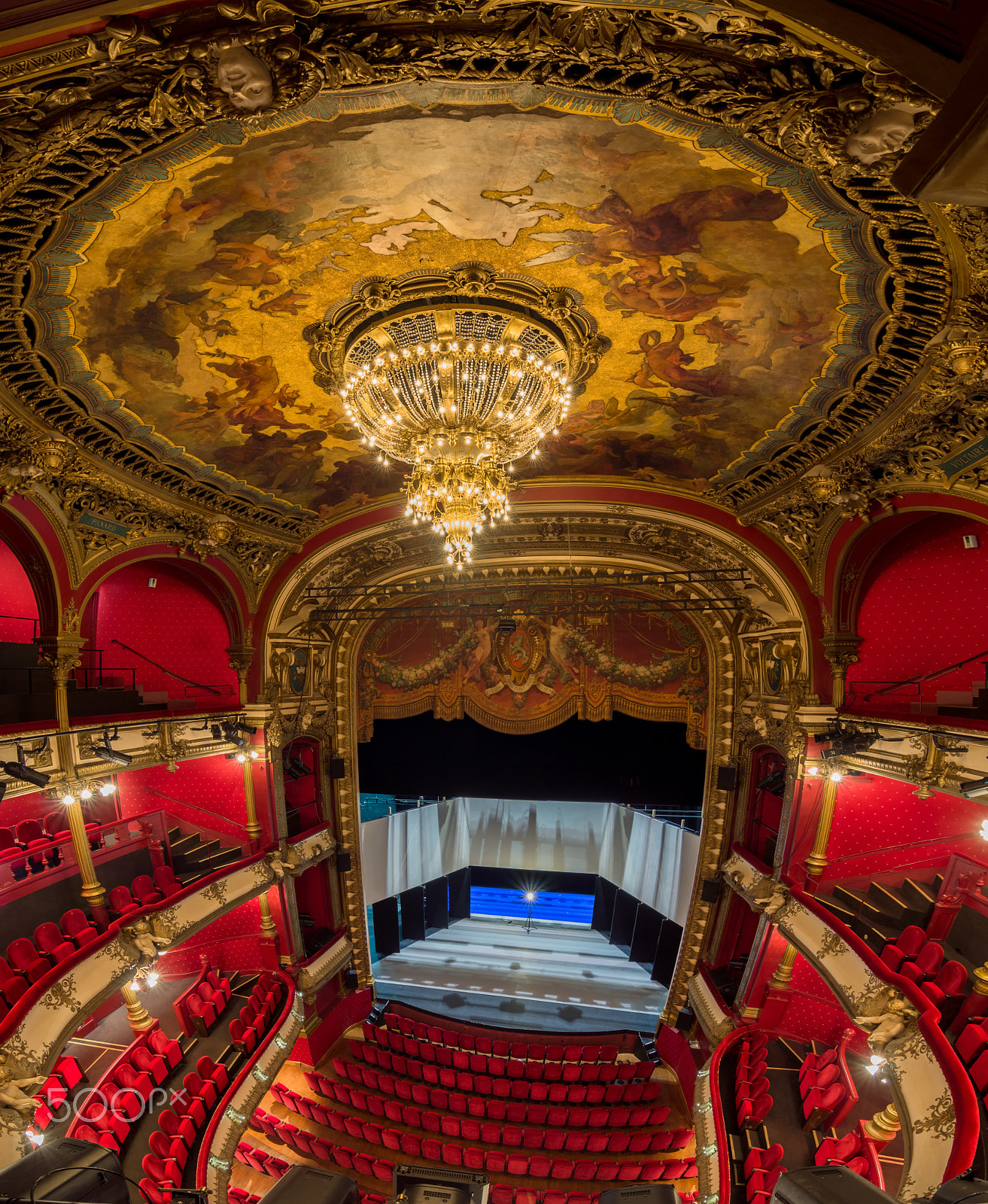 Sony SLT-A77 sample photo. Célestin theater photography