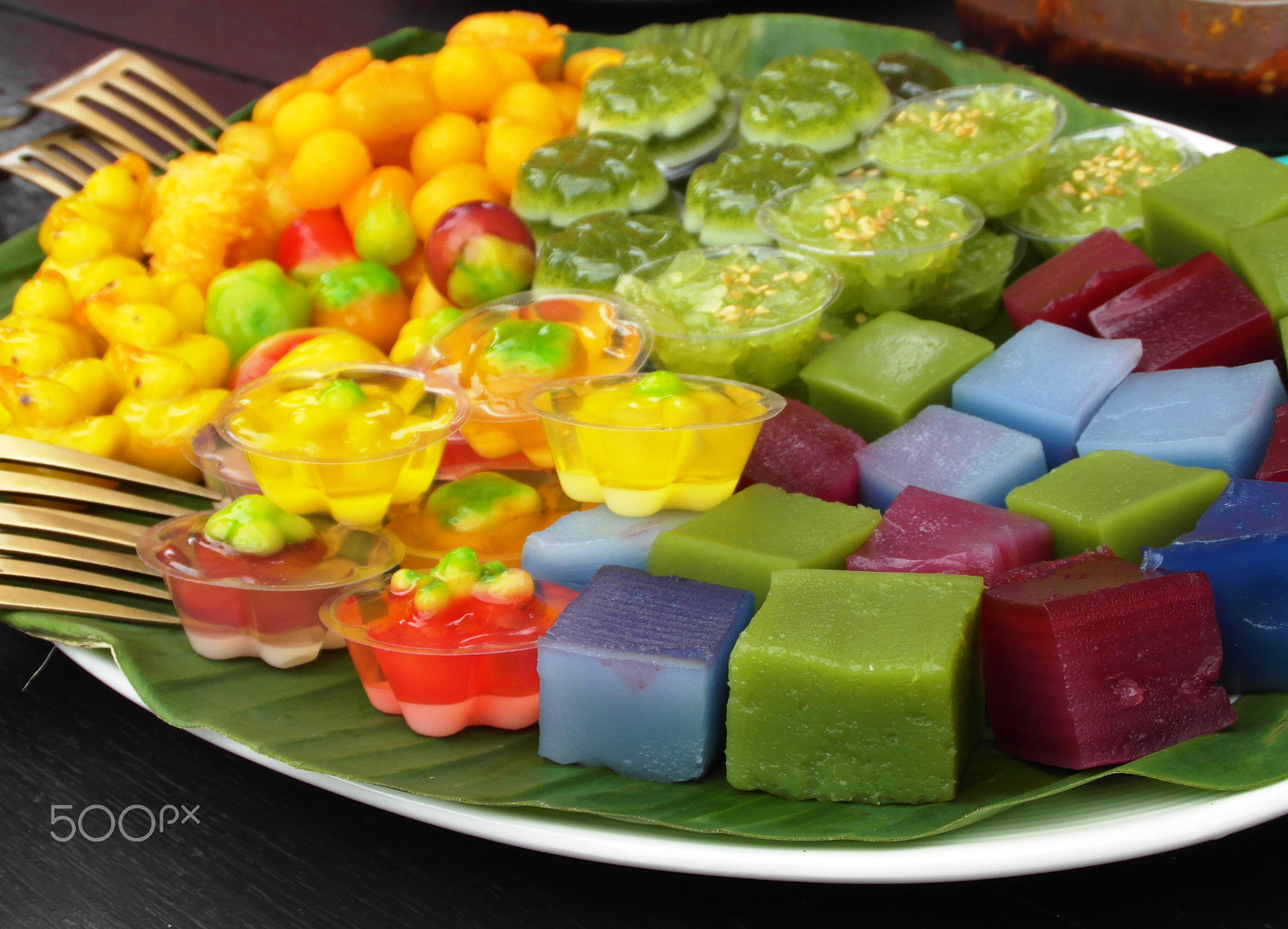 Samsung WB750 sample photo. Thai desserts photography