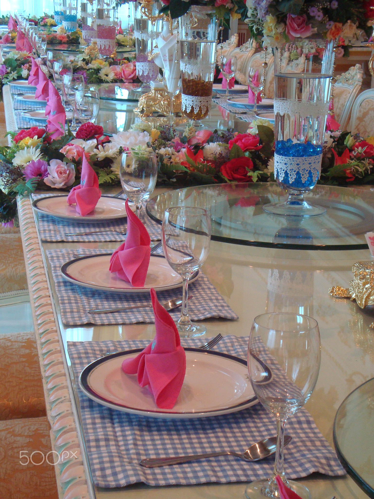 Dinner table setting