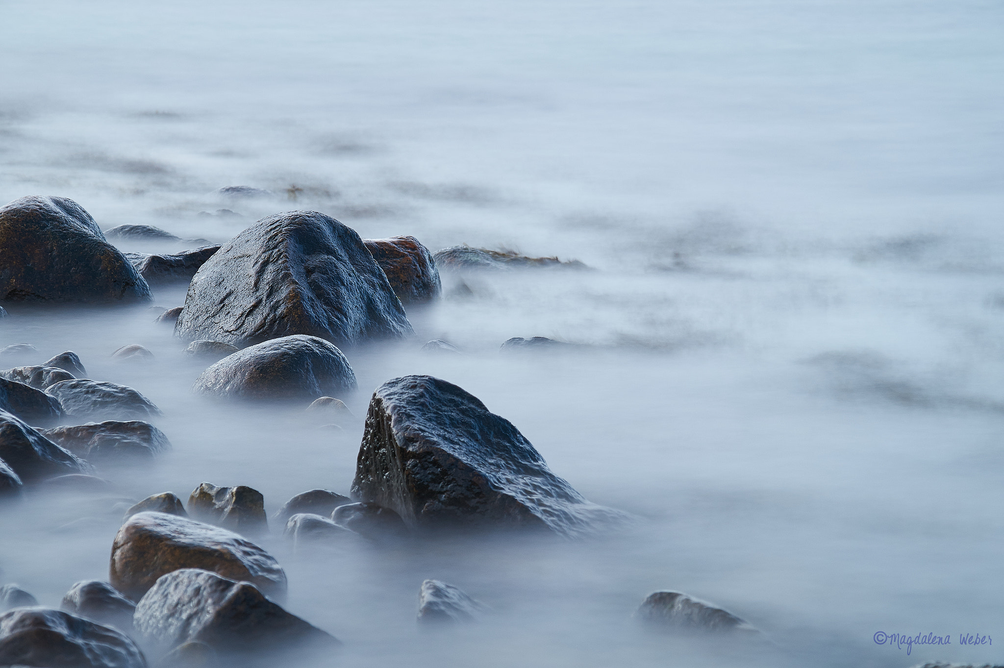 Sony SLT-A58 + Sony DT 18-200mm F3.5-6.3 sample photo. Misty stones photography