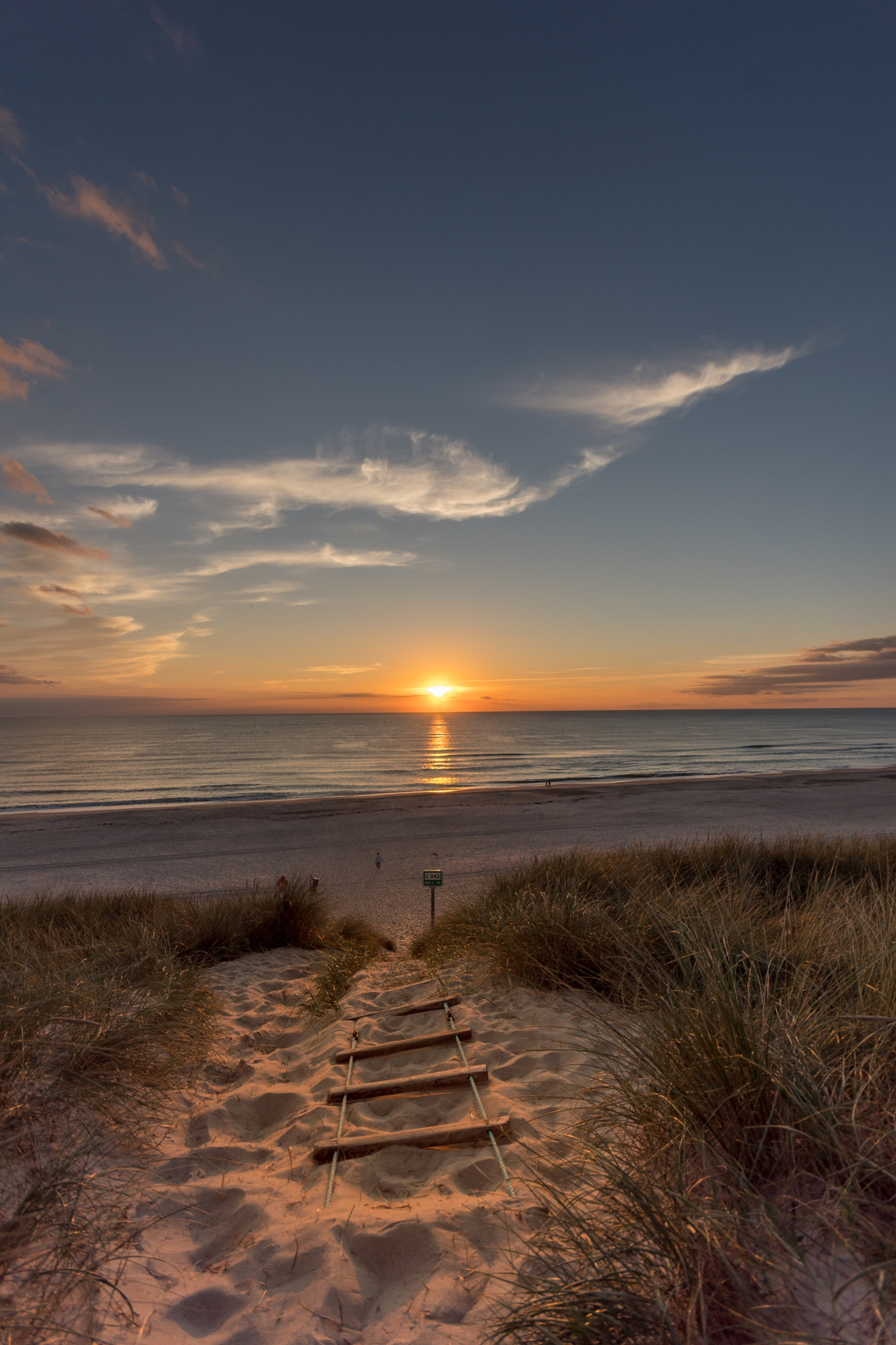Sony SLT-A68 sample photo. Hvide sande beach sunset photography