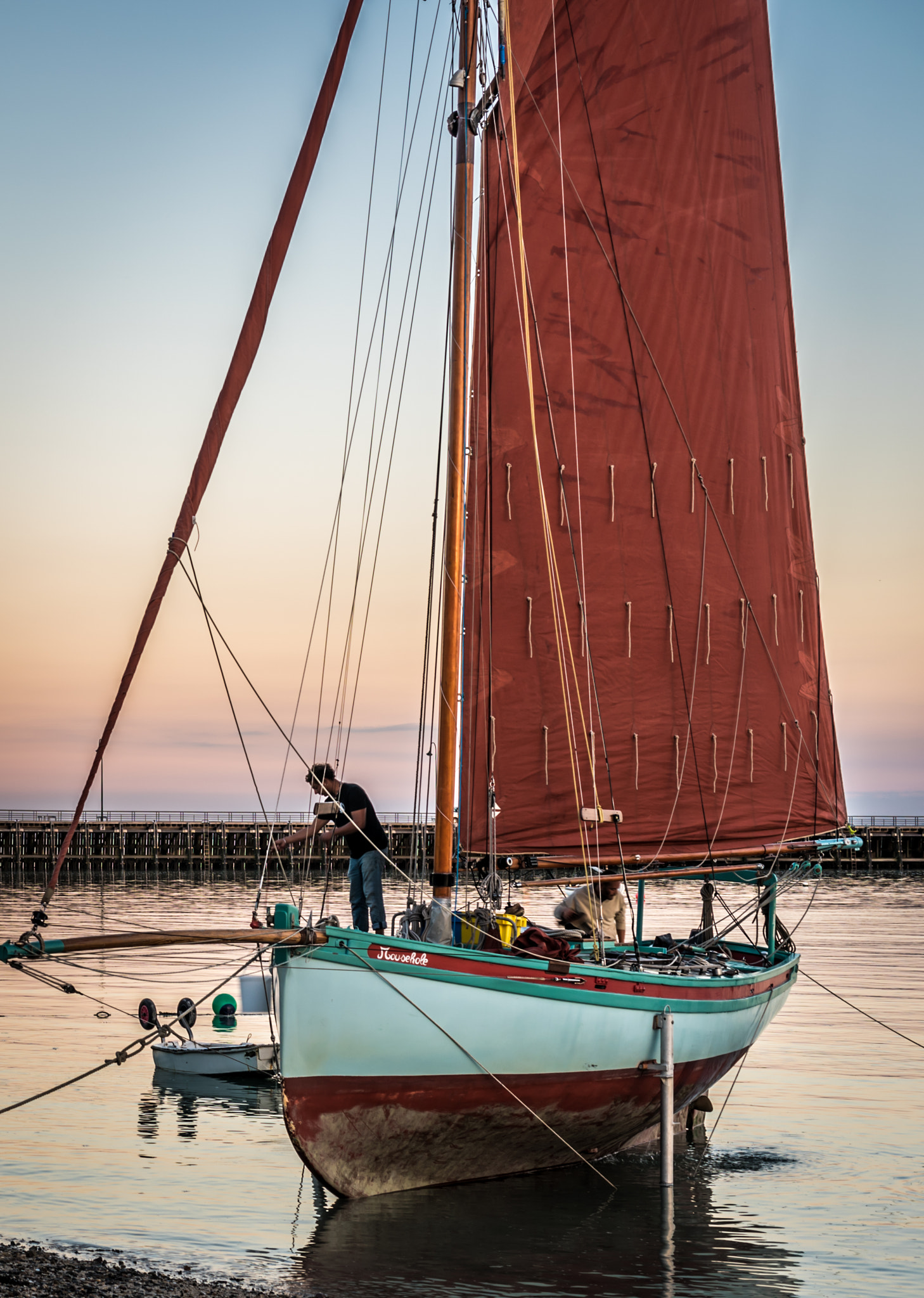 Nikon D750 sample photo. Boat on the beach photography