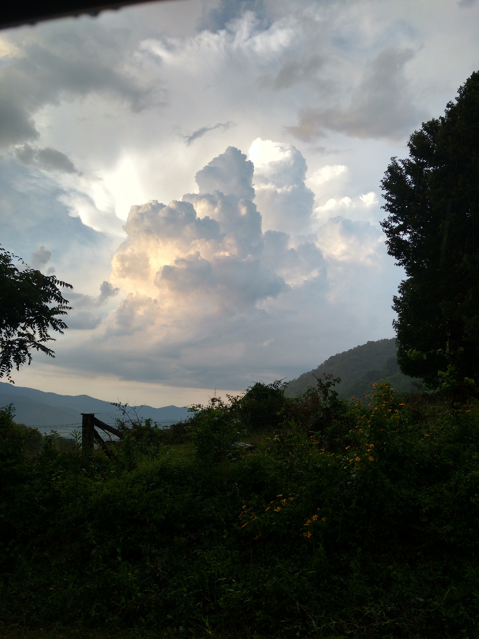 Motorola DROID MAXX 2 sample photo. Thundercloud, maggie valley photography