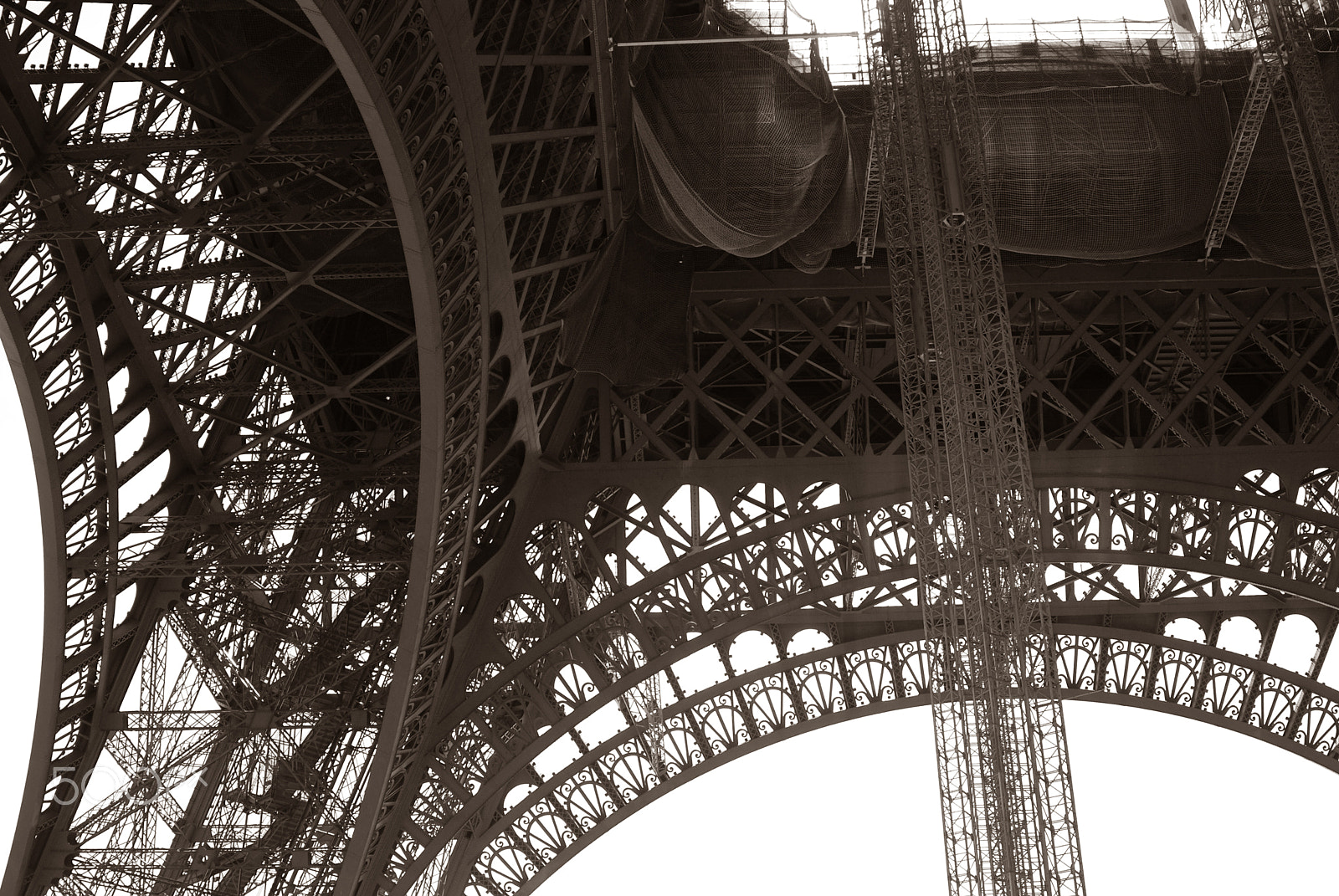 Nikon D80 sample photo. Under the eiffel tower iii photography