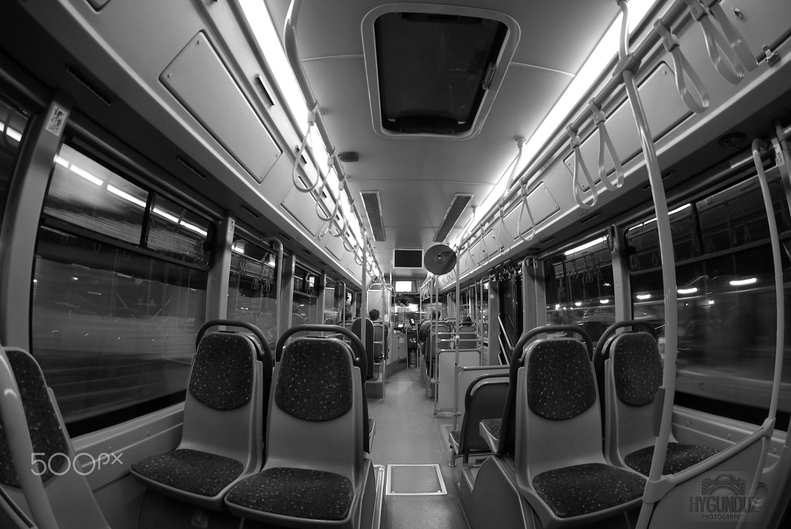 Pentax K10D sample photo. Night bus photography