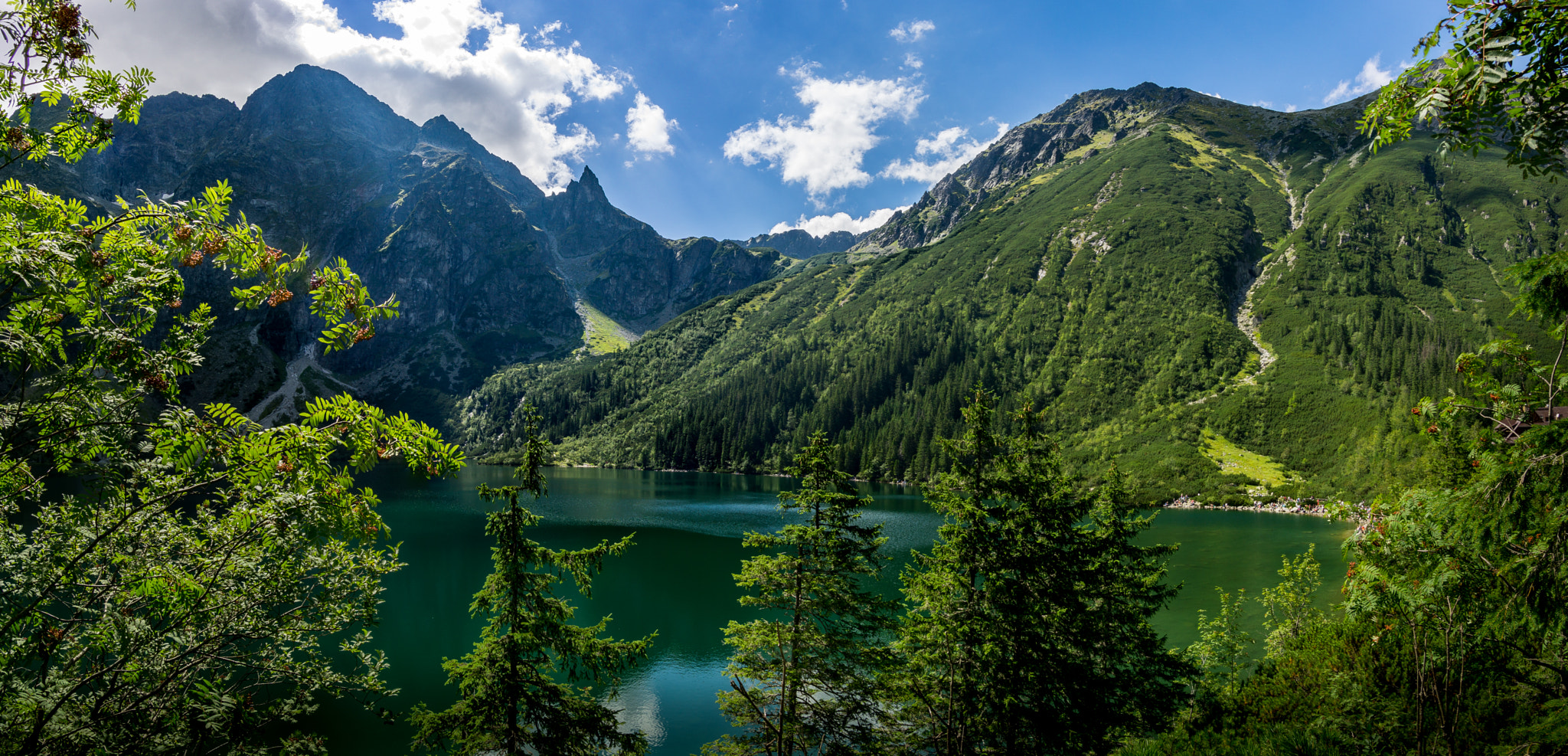 Sony a6000 sample photo. Morskie oko pano photography