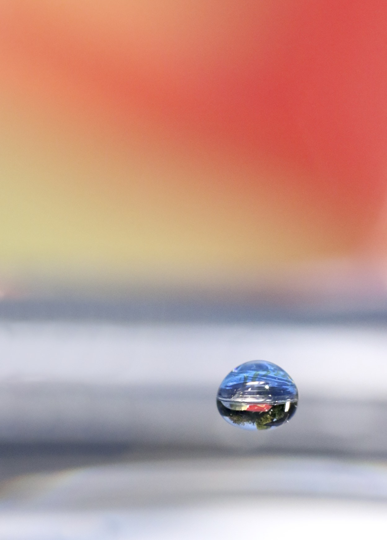 Sigma 105mm F2.8 EX DG Macro sample photo. Water drop photography