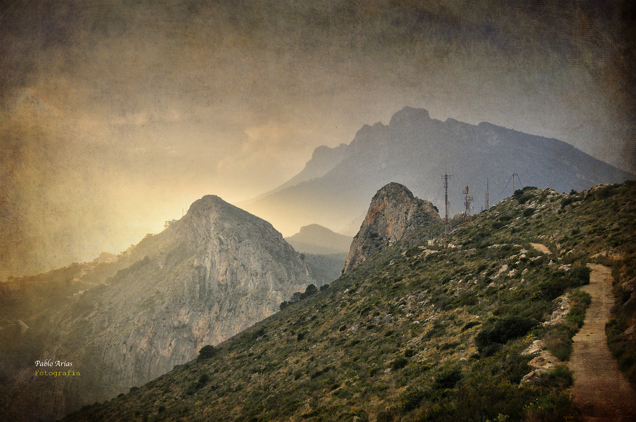 Nikon D300 sample photo. Sierra de bernia photography