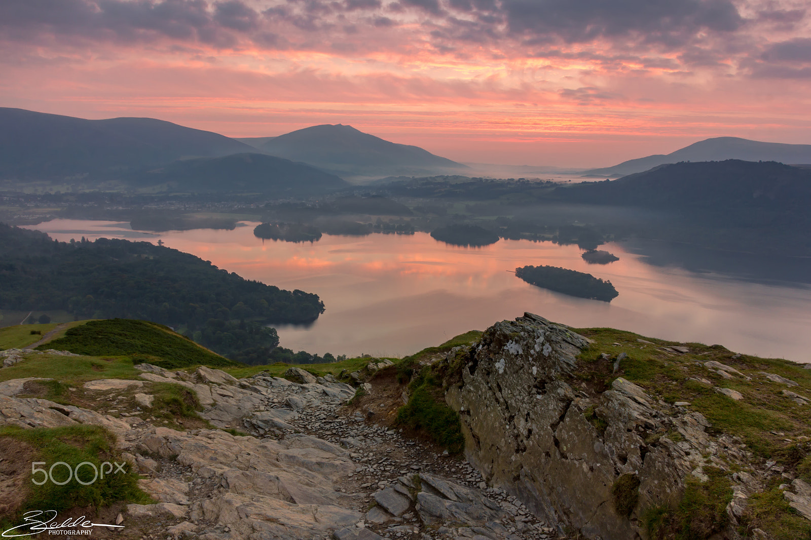 Sigma 18-125mm F3.8-5.6 DC OS HSM sample photo. Catbells pre sunrise photography