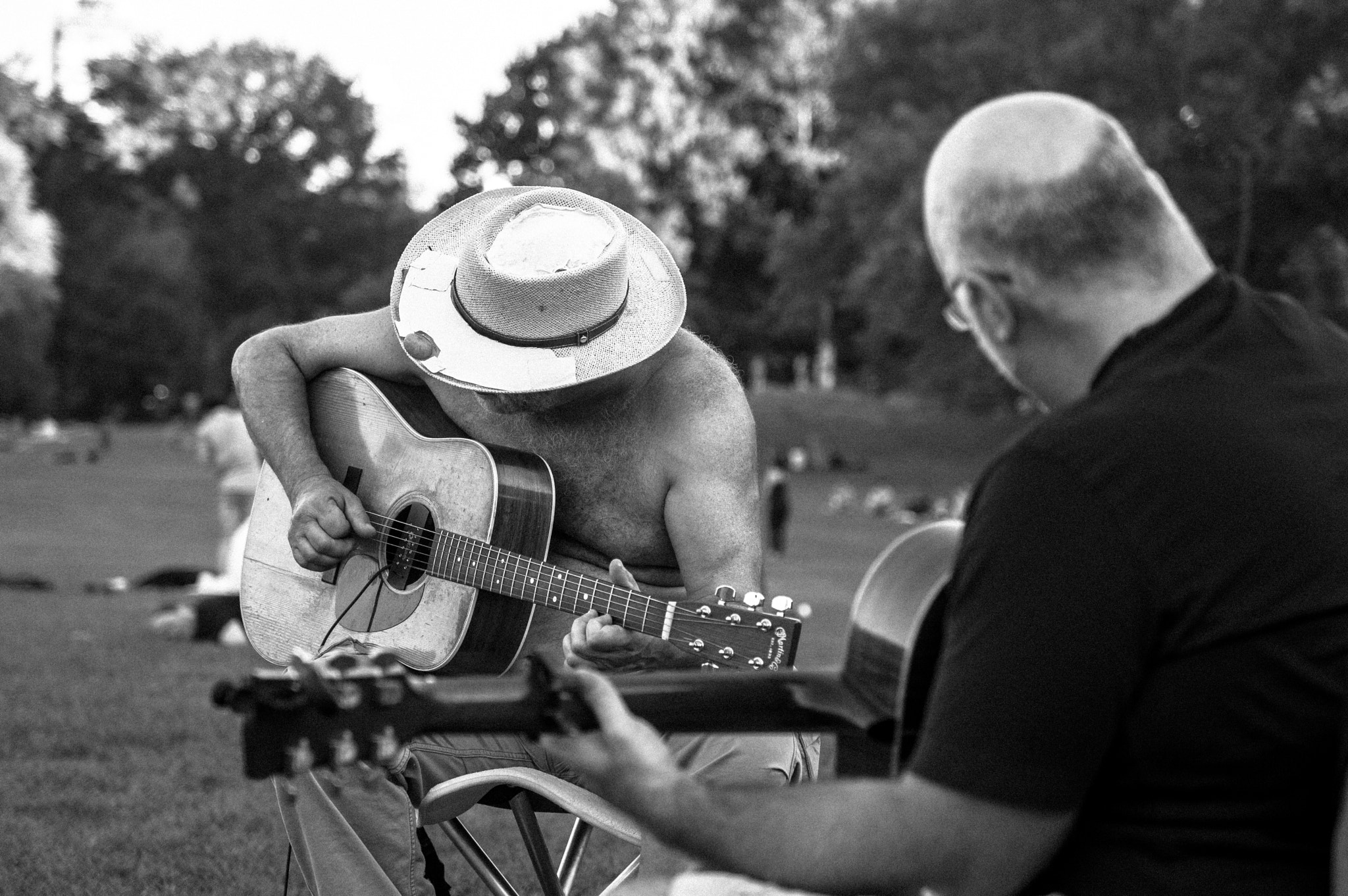 Nikon AF-S Nikkor 24-70mm F2.8G ED sample photo. Jammin' in central park photography