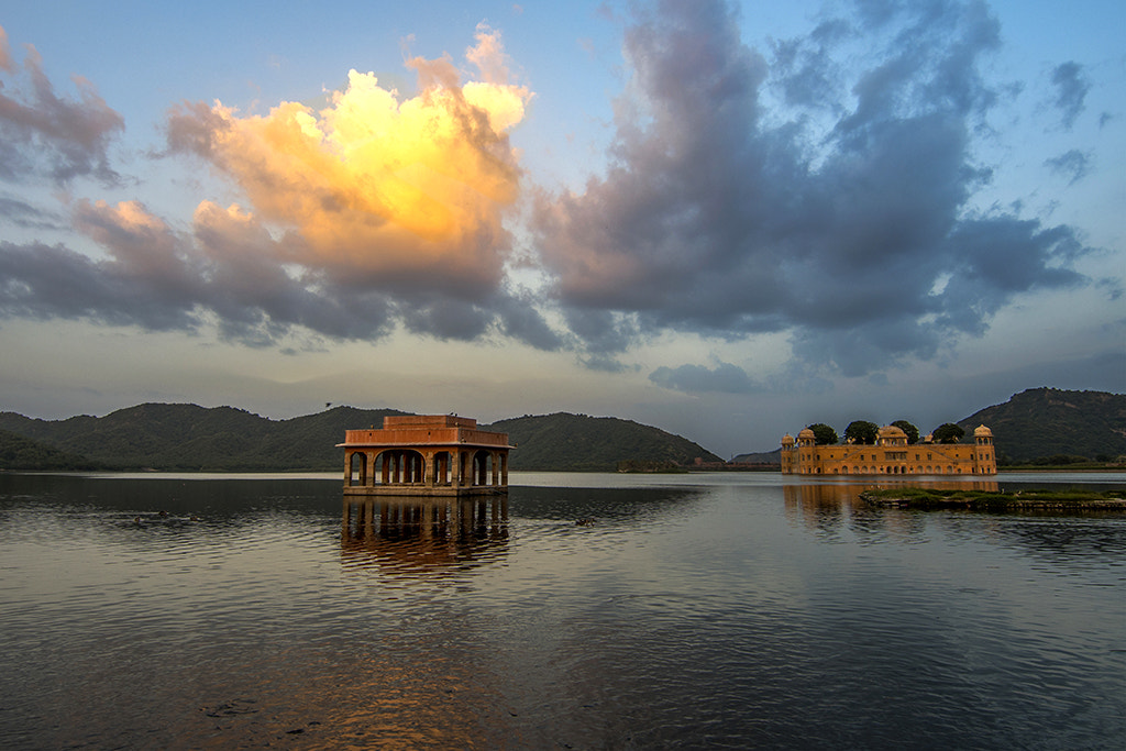 Nikon D500 sample photo. Jal mahal at jaipur photography