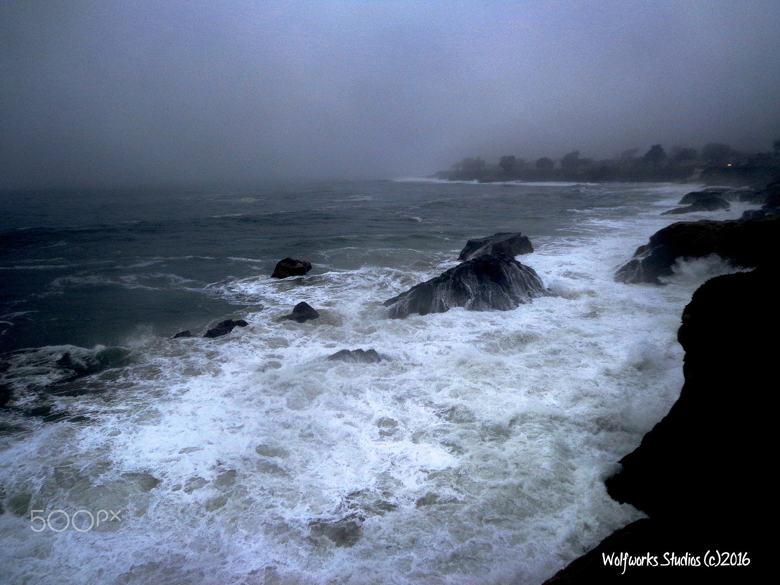 Sony DSC-W650 sample photo. Coastal storm photography