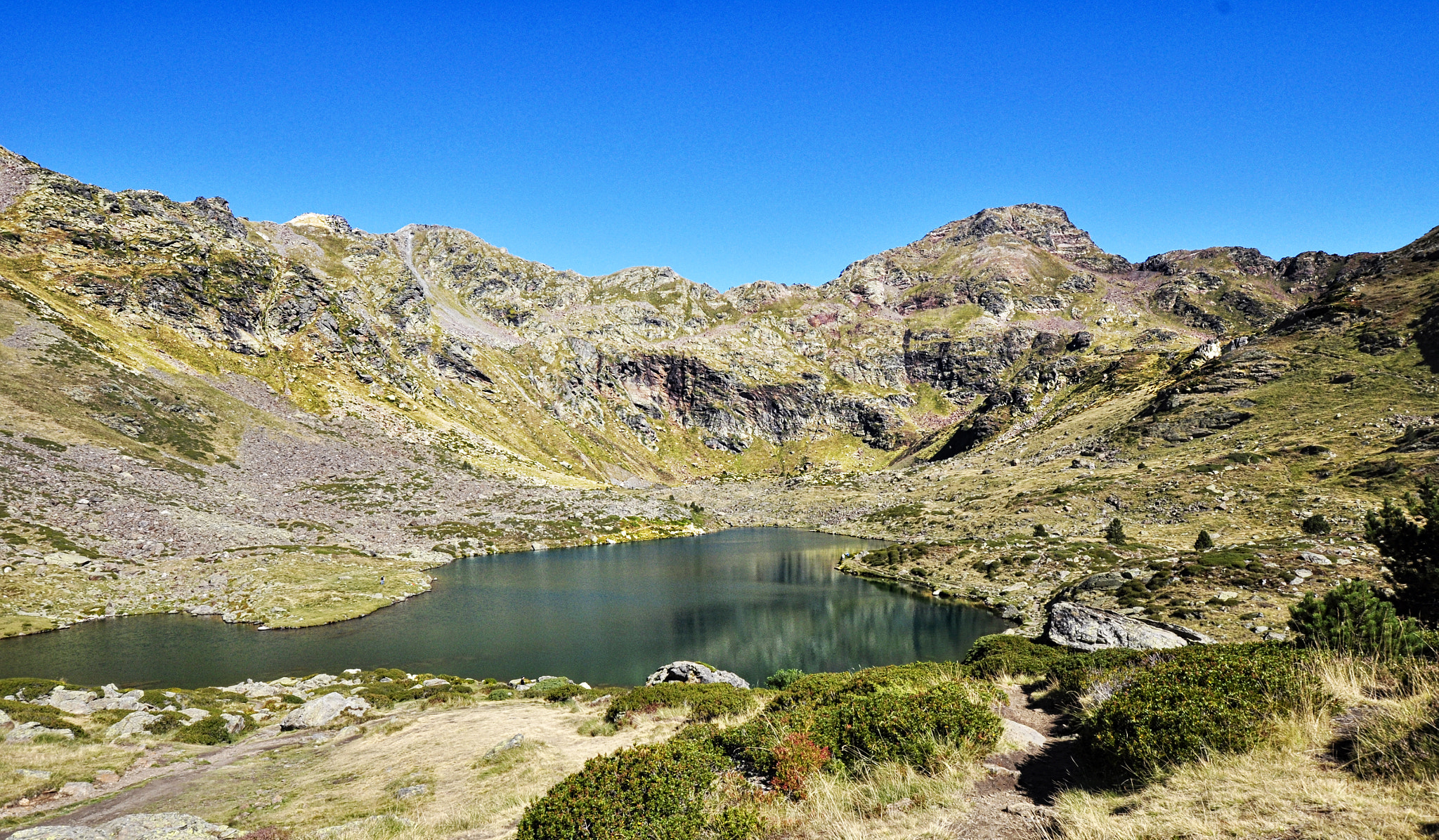 Nikon D5000 sample photo. Tristaina lake photography