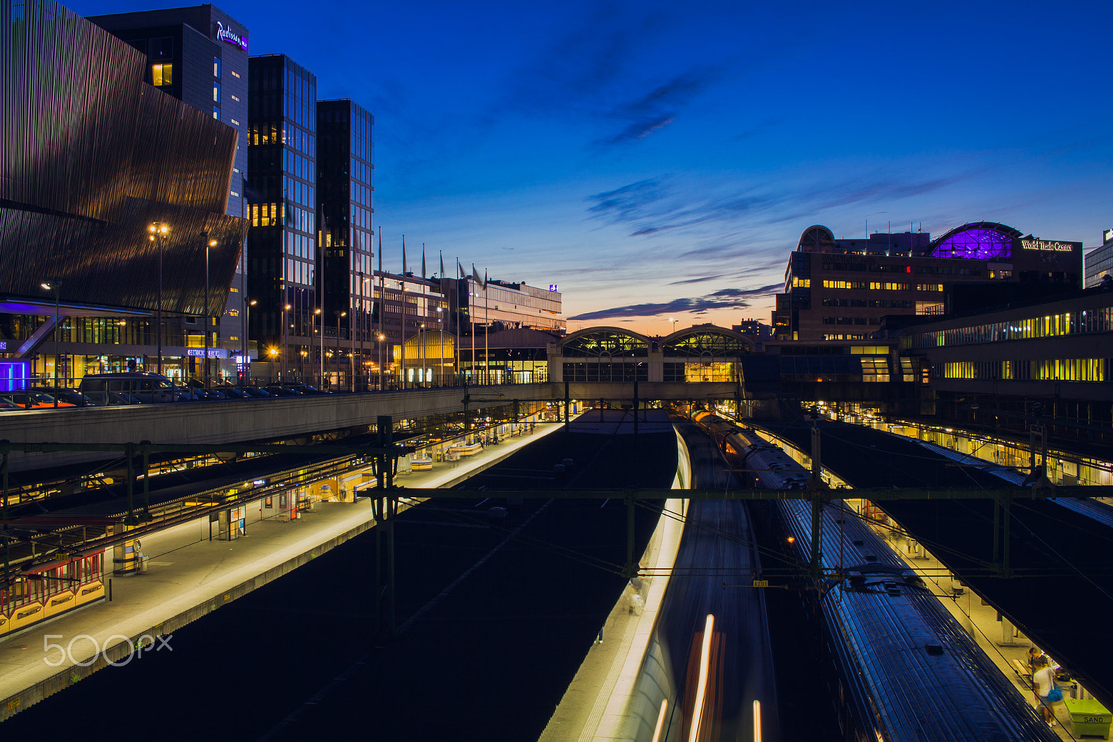Canon EF-S 24mm F2.8 STM sample photo. Night in stockholm photography