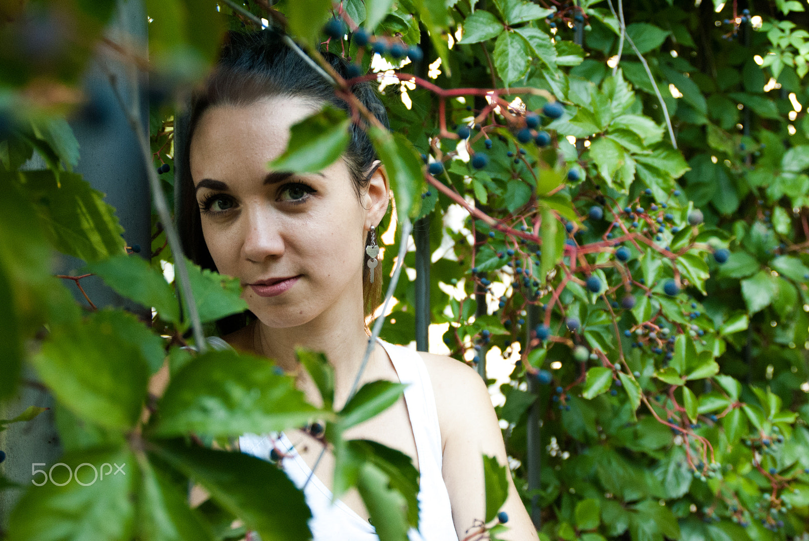 Nikon D3000 sample photo. Self portrait 1 photography