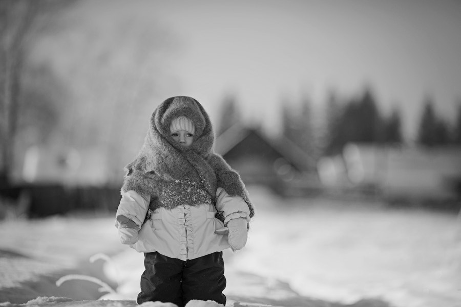 Nikon D800 sample photo. Russian winter photography