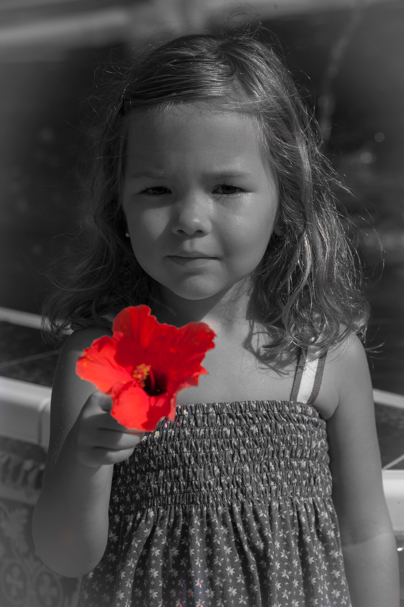 Canon EF 70-300mm F4-5.6 IS USM sample photo. La flor photography
