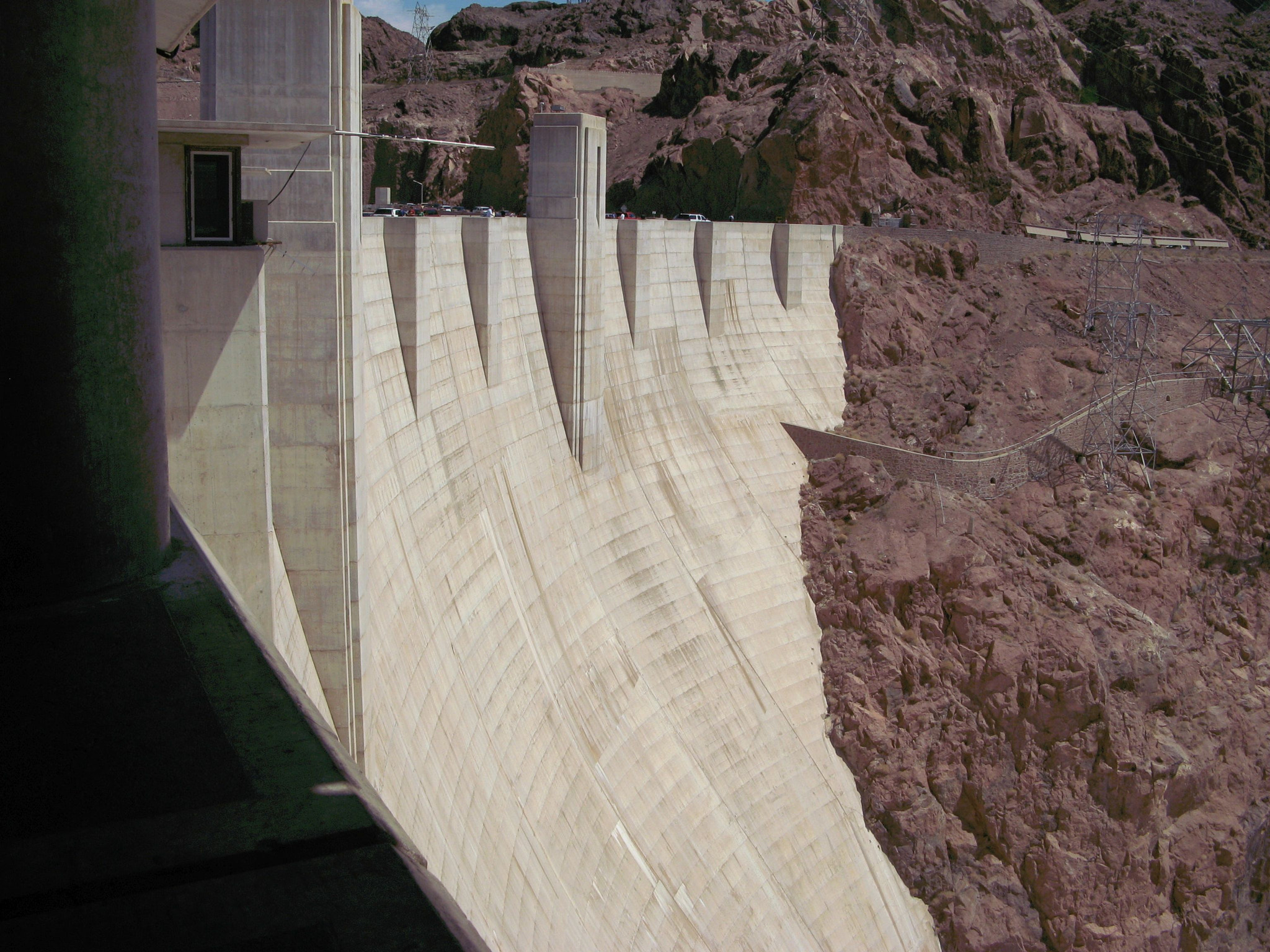 Canon POWERSHOT A710 IS sample photo. Hoover dam photography