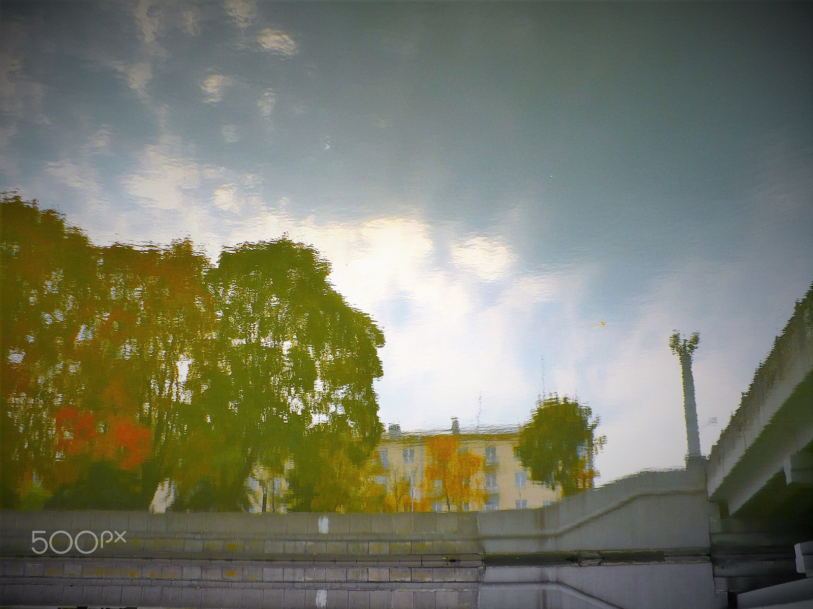 Panasonic DMC-LZ7 sample photo. Reflection. Отражение. photography