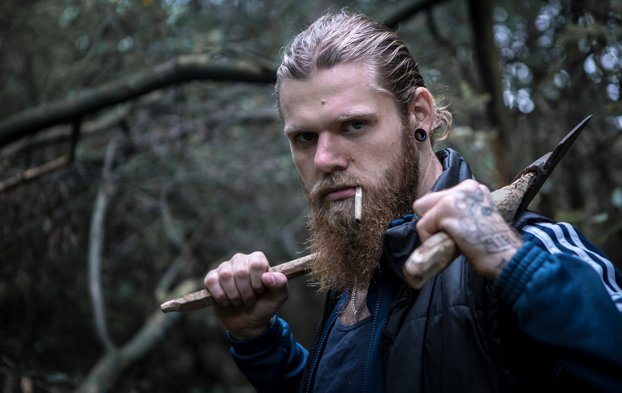 Sony a7S sample photo. Karmo kaputto, the man from the woods. photography