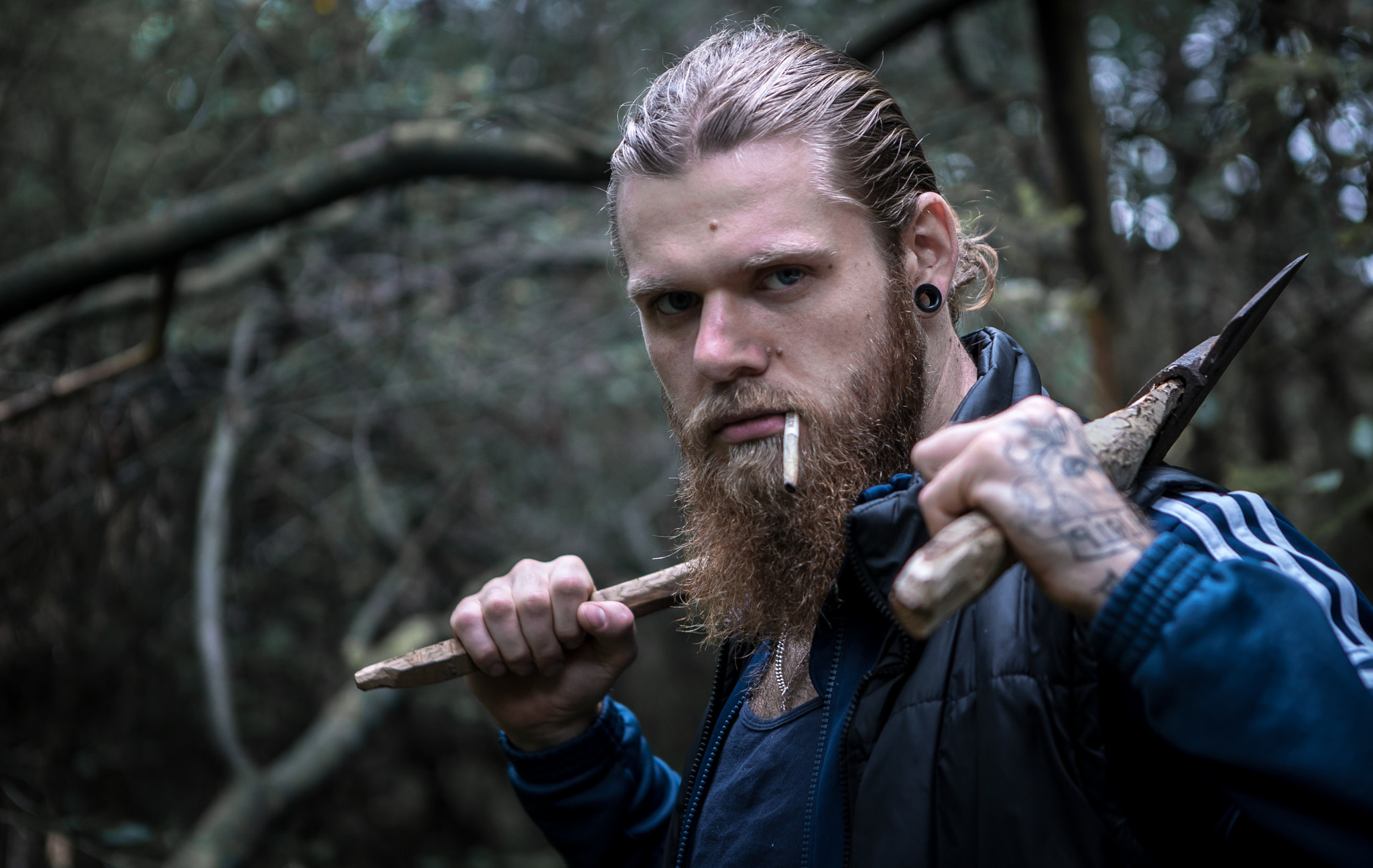 Minolta AF 28-85mm F3.5-4.5 New sample photo. Karmo kaputto, the man from the woods. photography