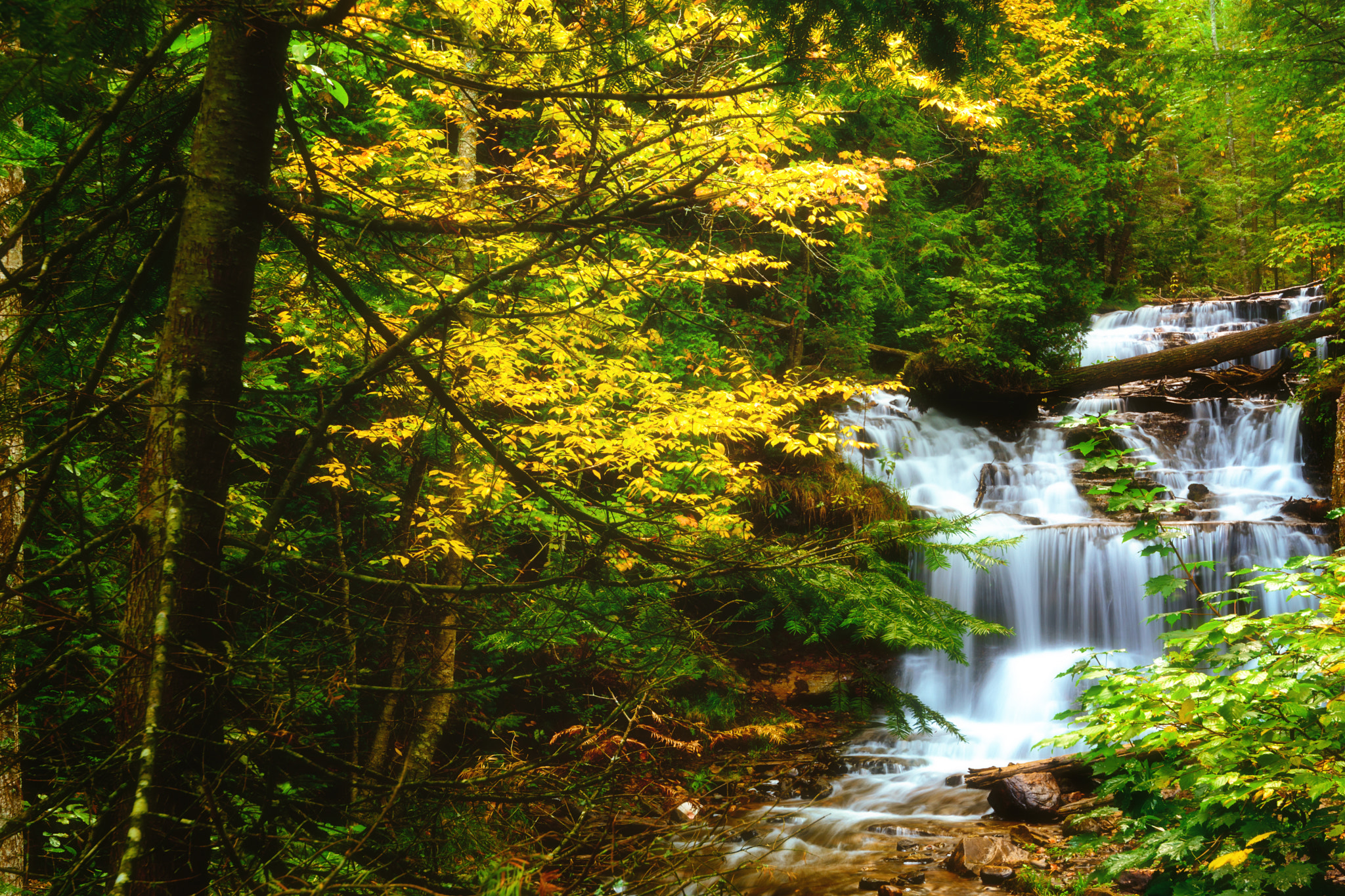 Nikon AF-S Nikkor 16-35mm F4G ED VR sample photo. Wagner fall photography