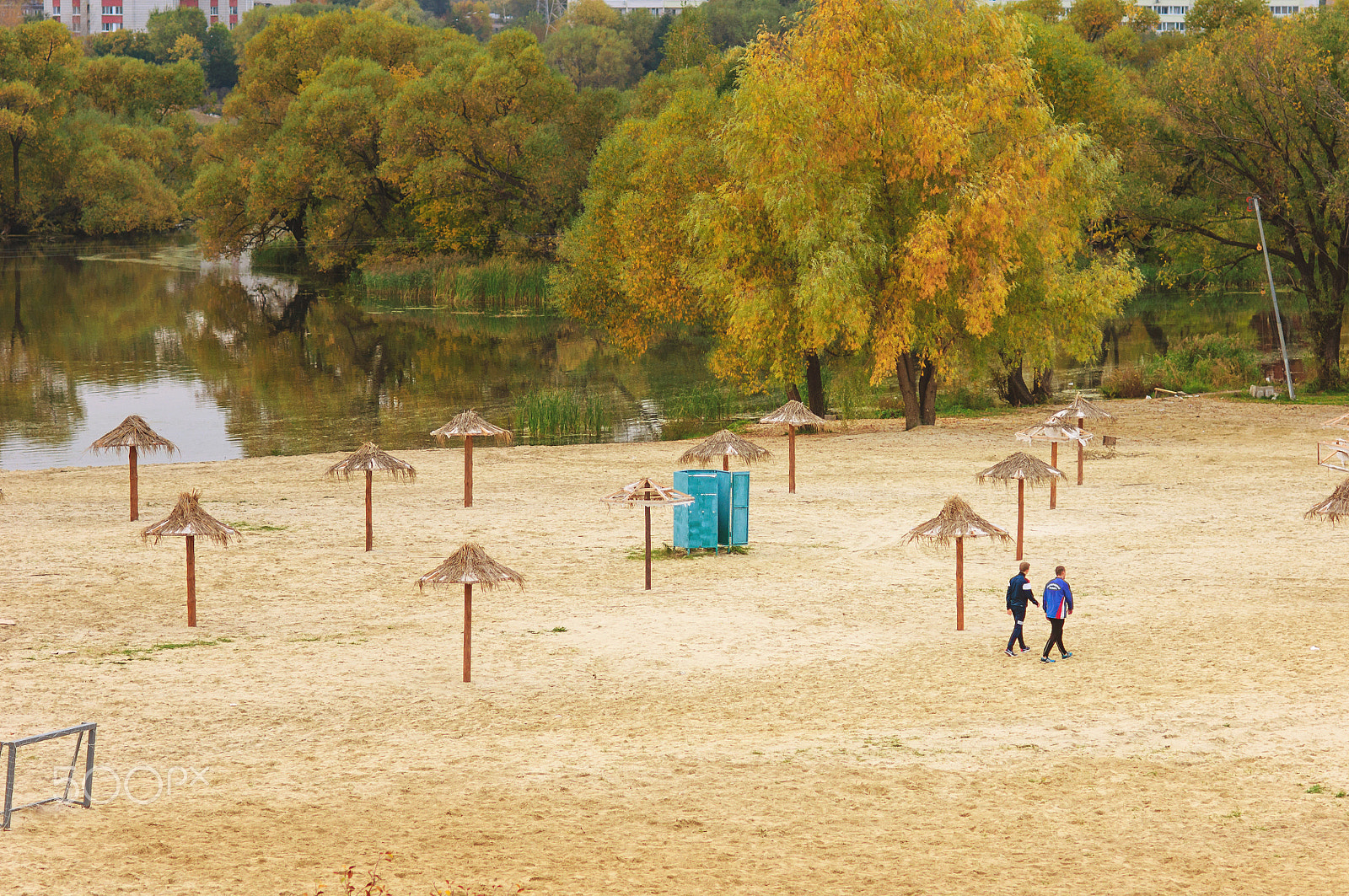 Nikon D90 sample photo. Autumn beach photography