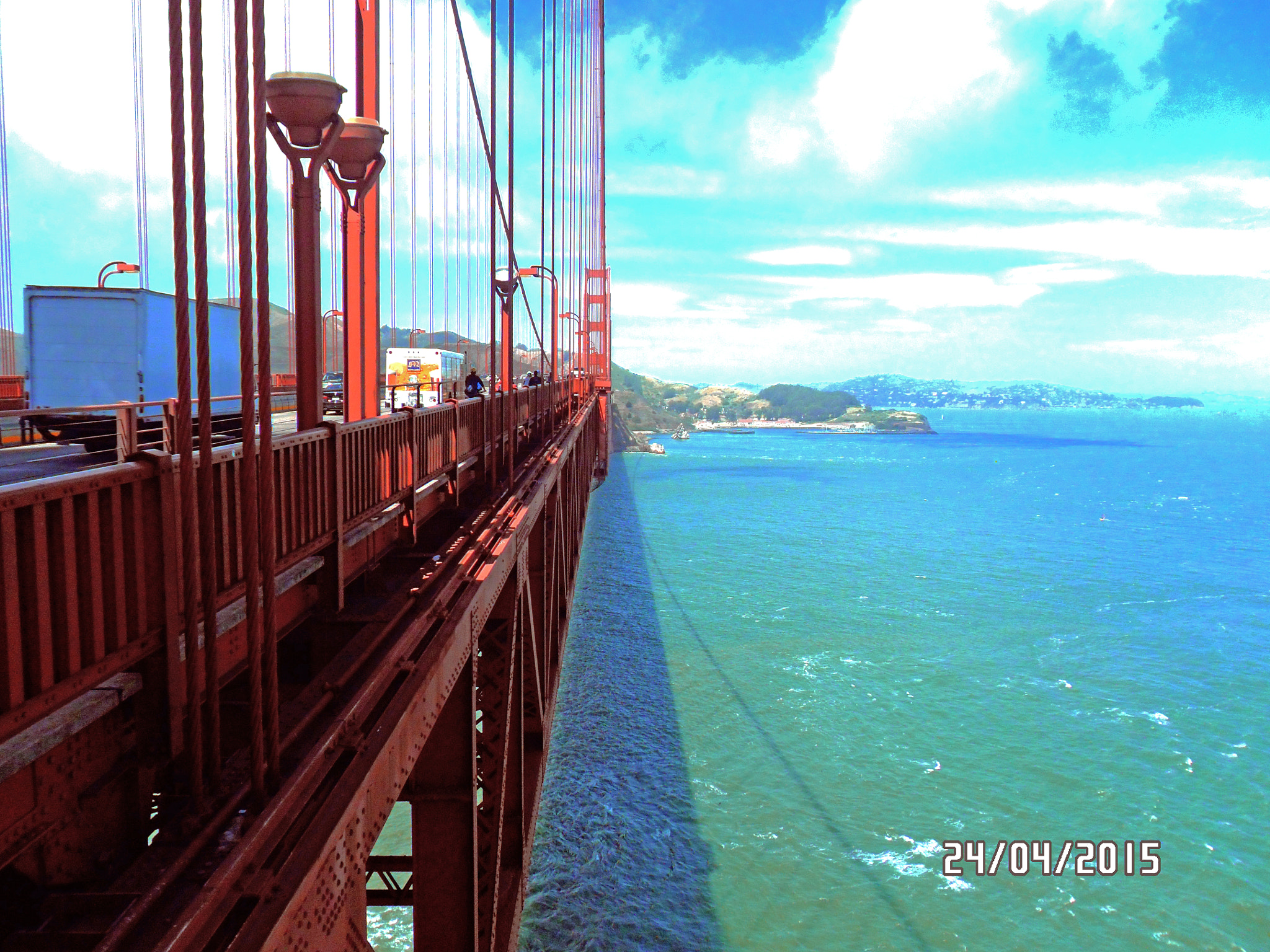 Samsung PL20,PL21 / VLUU PL20,PL21 sample photo. The golden gate bridge photography