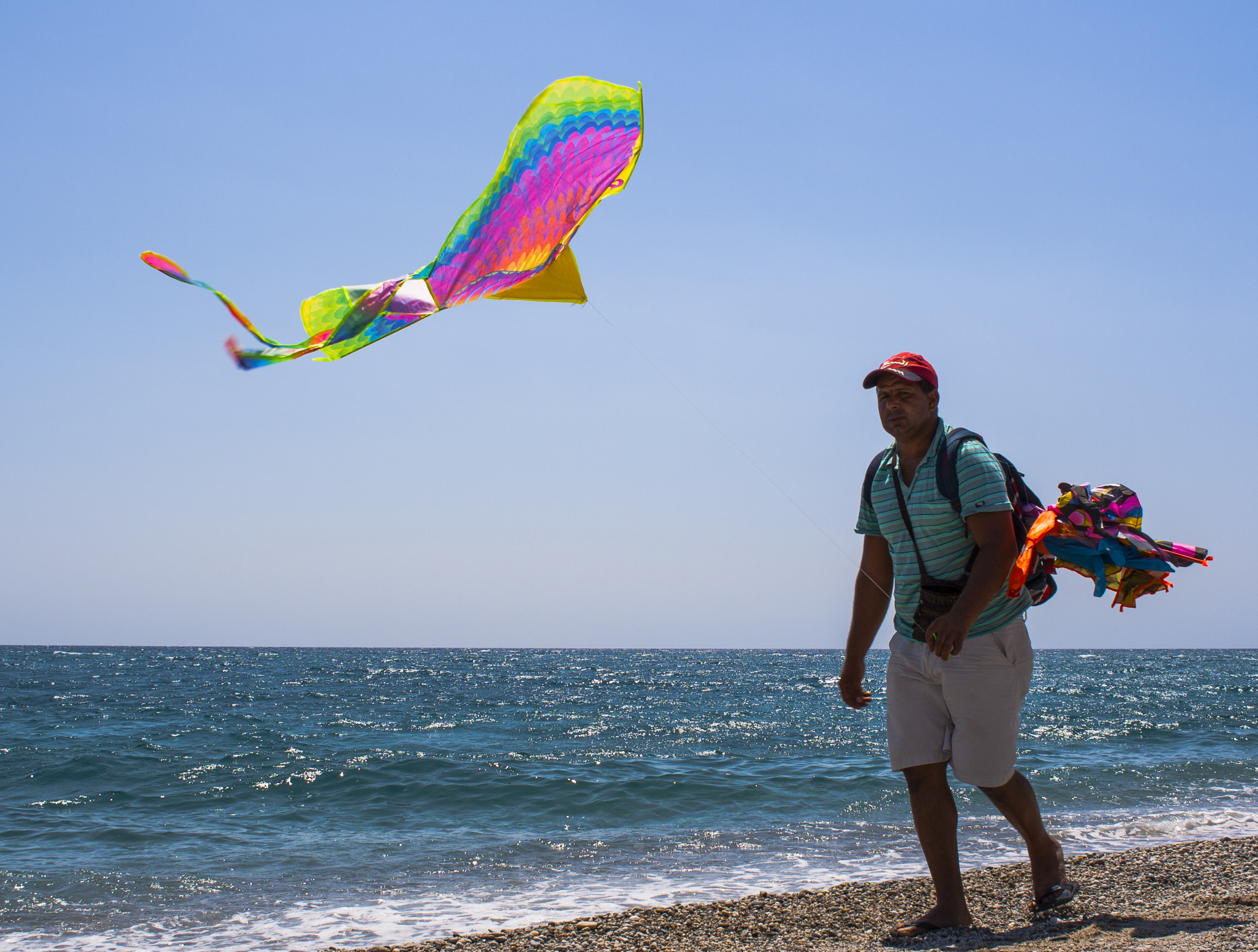Canon EOS 400D (EOS Digital Rebel XTi / EOS Kiss Digital X) + Canon EF 28mm F2.8 sample photo. Kites for sale photography