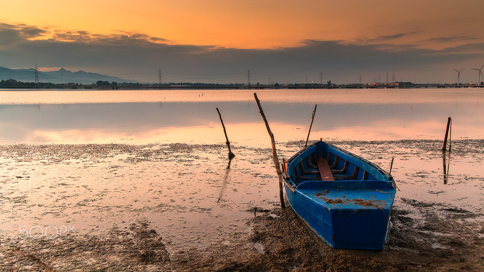 Canon EOS 6D sample photo. Laguna santa gilla, tramonto photography