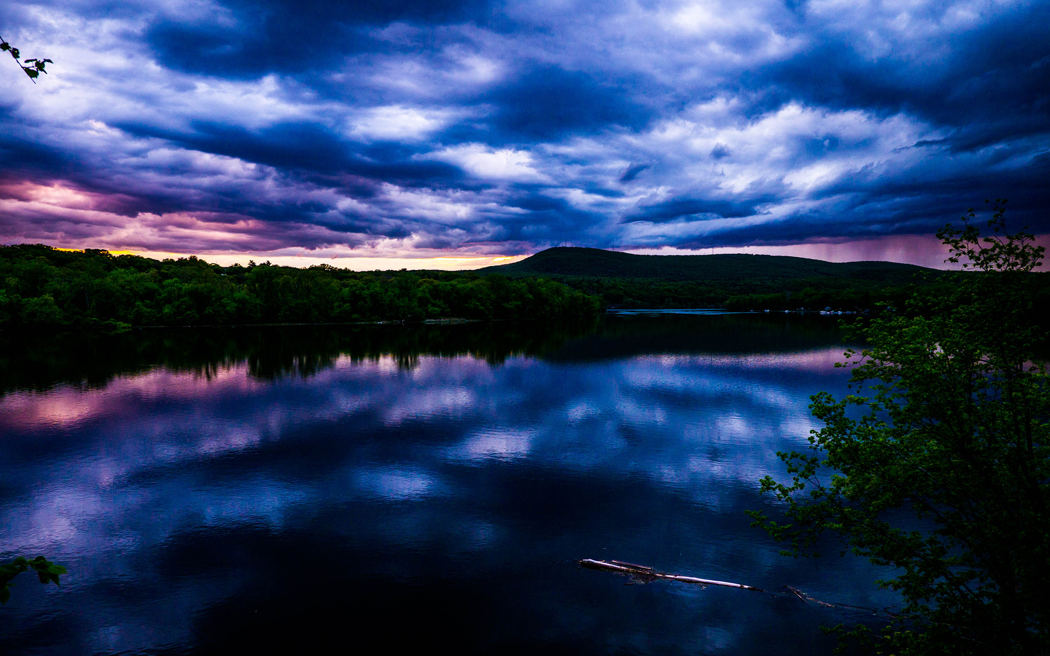 Panasonic Lumix DMC-GX1 sample photo. Sunset over mt tom before the storm photography