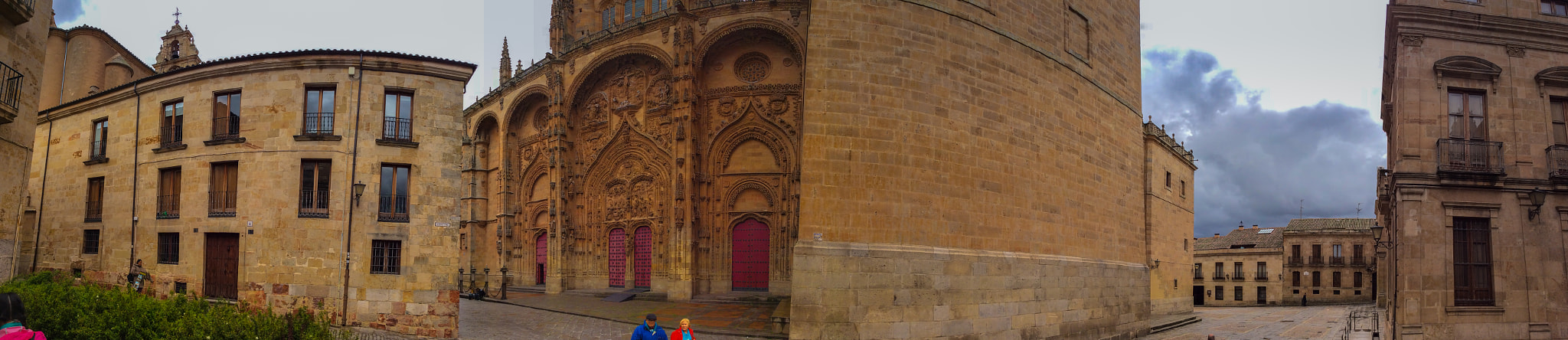 iPad mini 2 back camera 3.3mm f/2.4 sample photo. Medieval street of salamanca, spain. photography